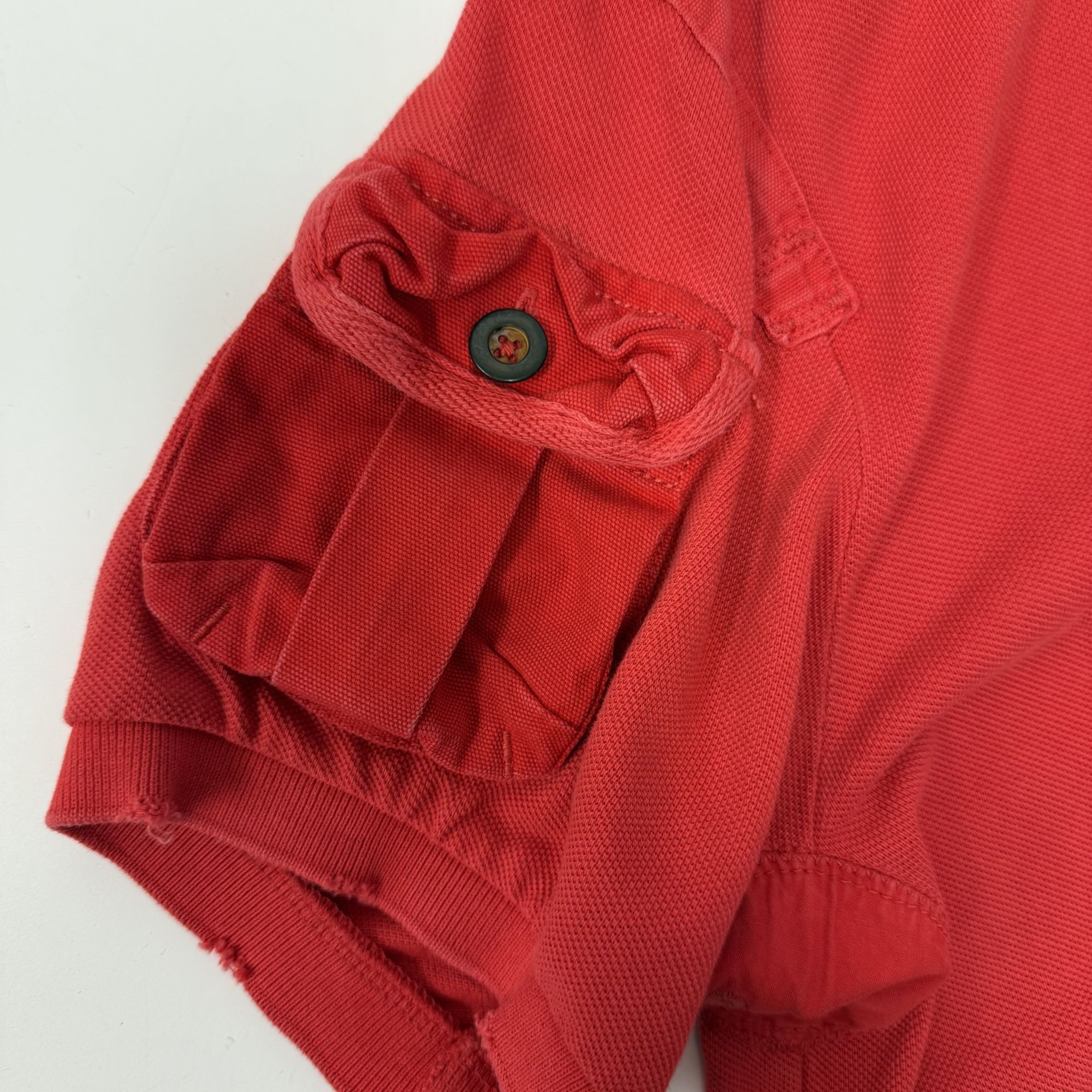 Polo Ralph Lauren Ralph Lauren Vintage Distressed Style Custom Fit Polo Shirt Size US M / EU 48-50 / 2 - 5 Thumbnail