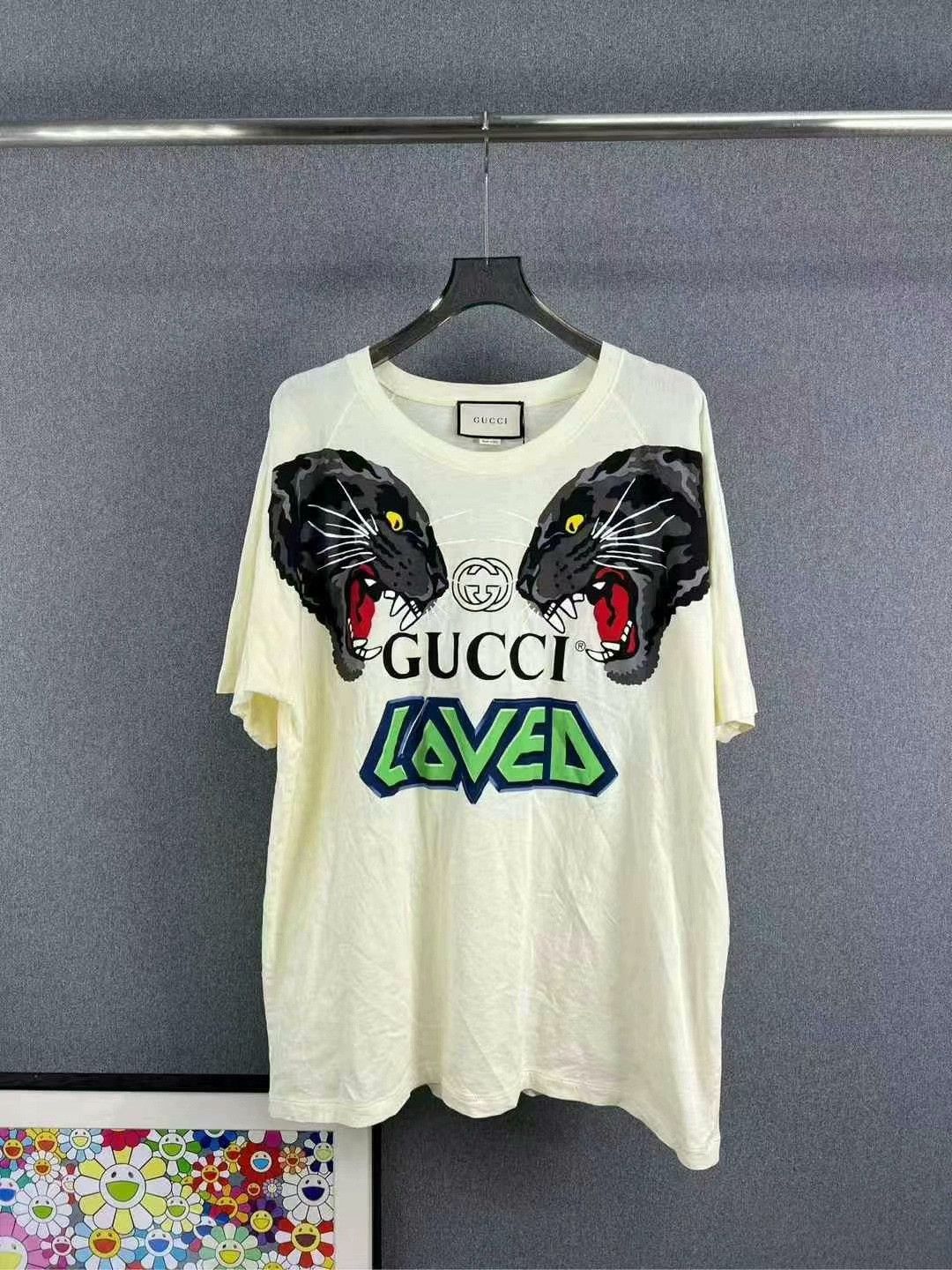 Gucci gucci loved logo printed short sleeve t-shirt Size US XXL / EU 58 / 5 - 1 Thumbnail