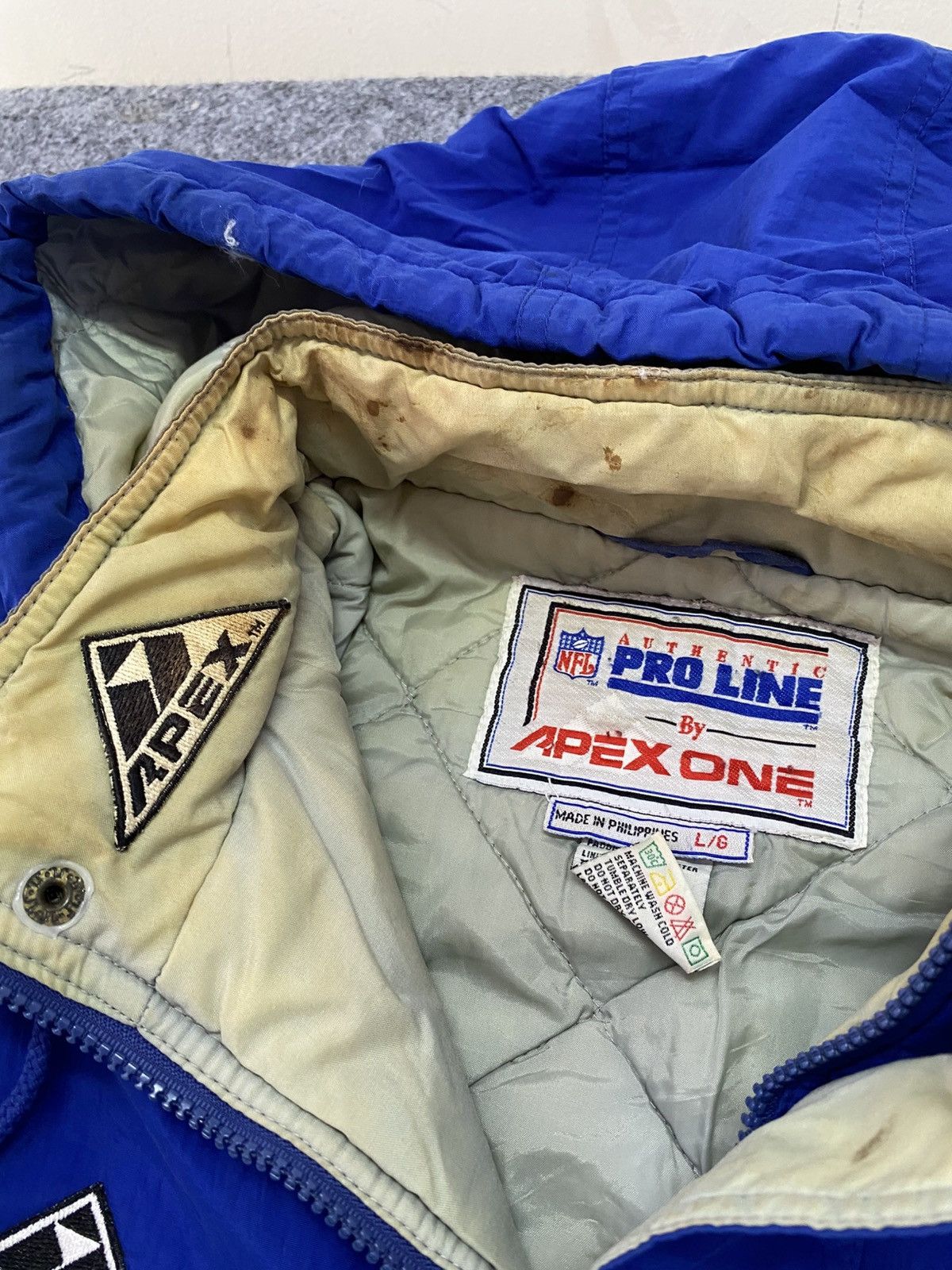 Apex One × Pro Line 🔥Dallas Cowboys APEX ONE Pro Line Jacket Men's Blue Hooded Size US L / EU 52-54 / 3 - 5 Thumbnail