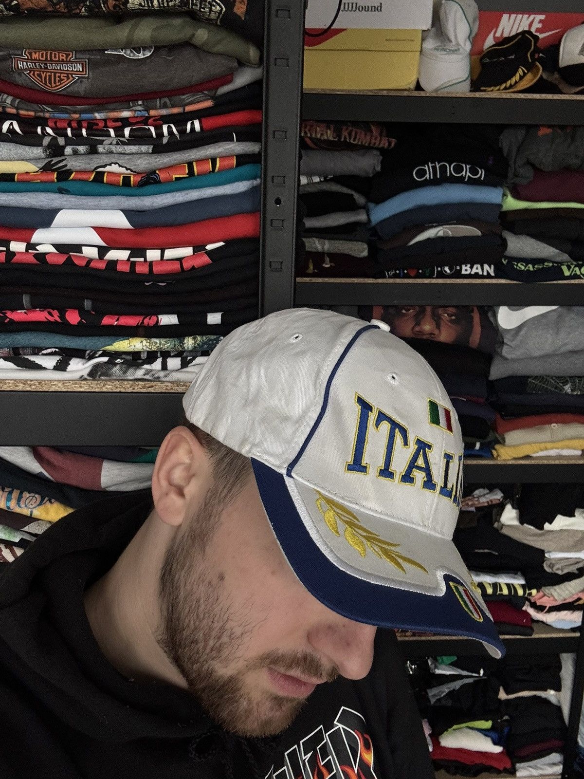 Vintage Vintage SOCCER / Racing Italy Cap streetwear Hat Size ONE SIZE - 4 Thumbnail