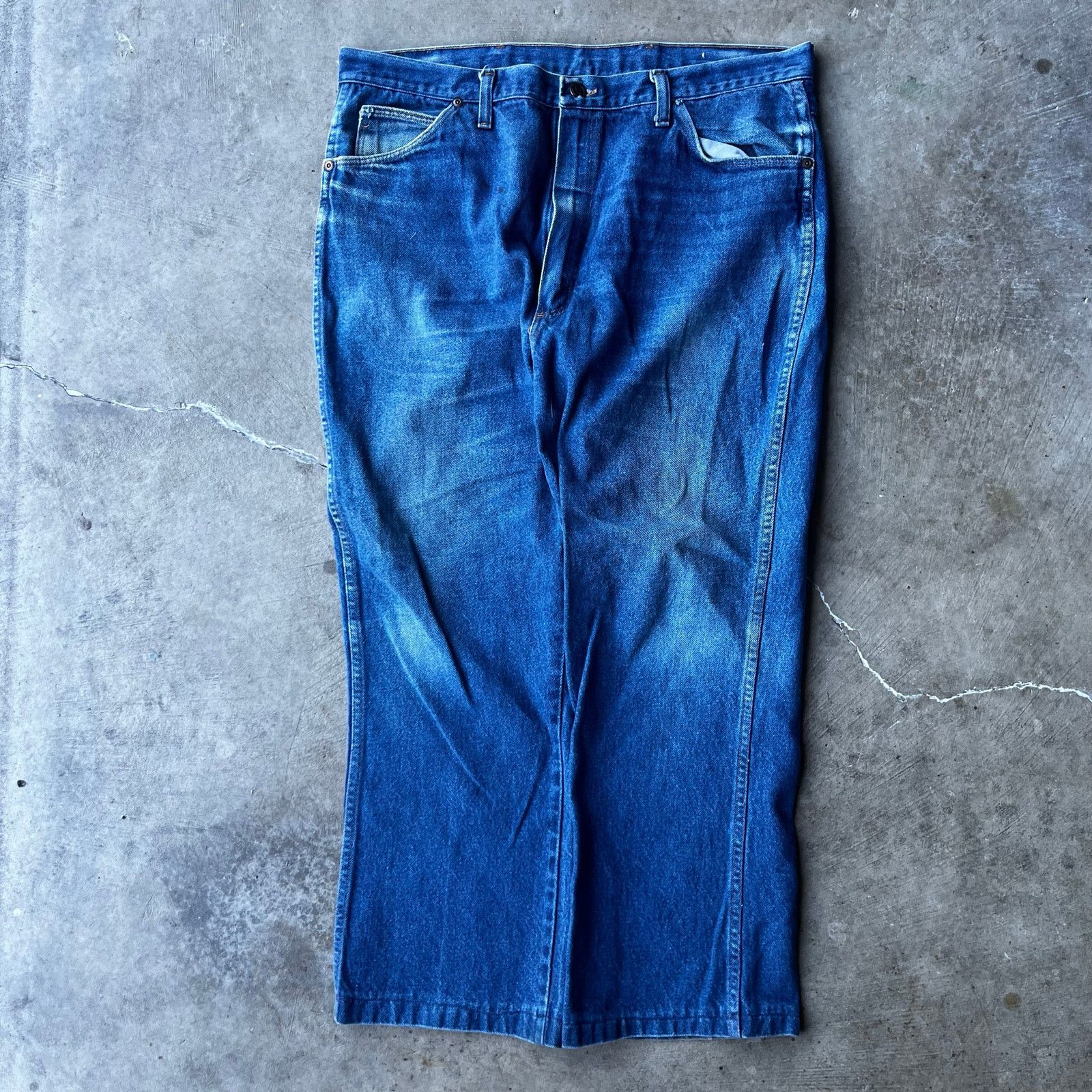 Vintage VINTAGE SERGIO VALENTE JEANS 70S STRAIGHT HIPSTER 36X27 Size US 36 / EU 52 - 1 Thumbnail