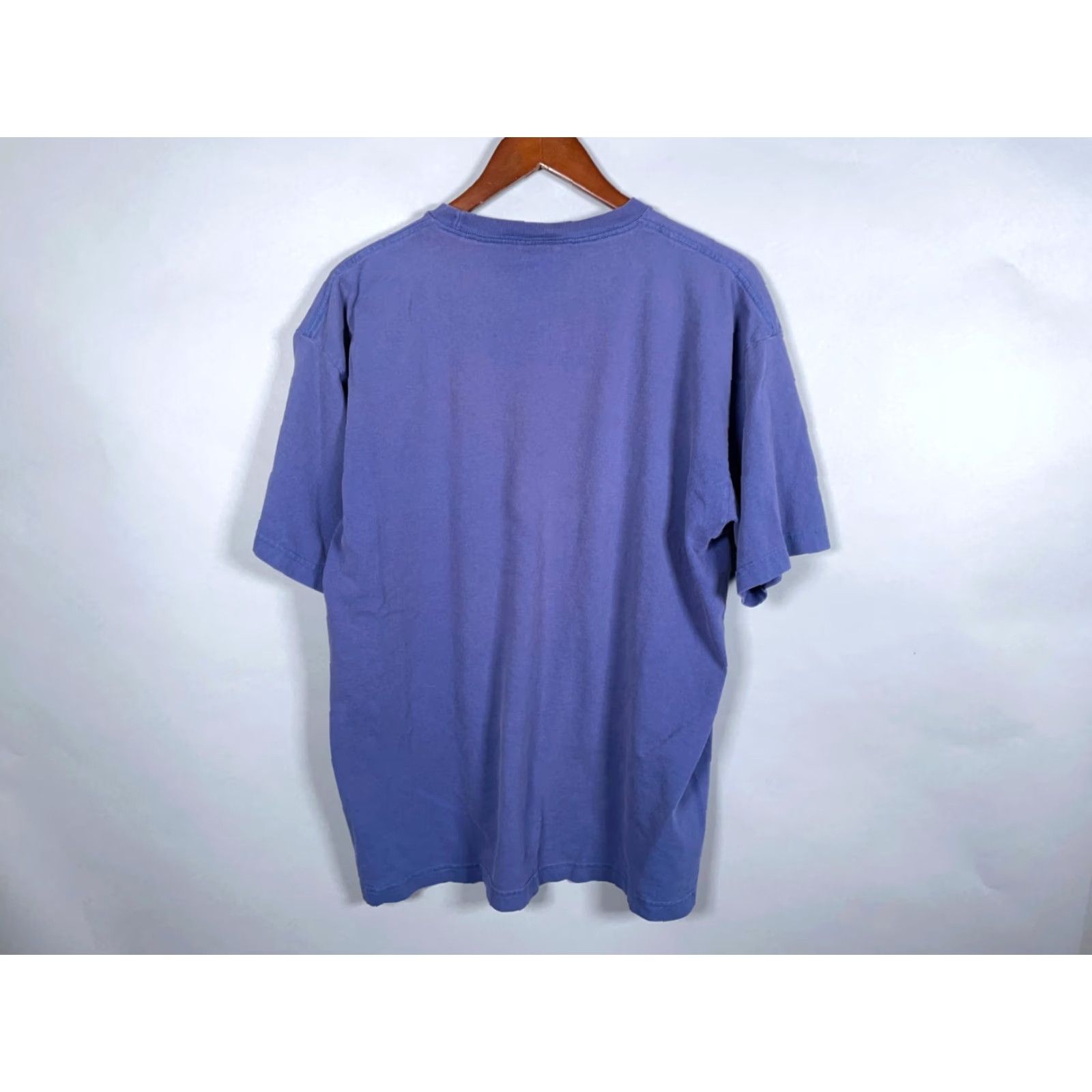 Tommy Hilfiger VINTAGE Tommy Hilfiger Logo T-Shirt Adult Large Blue 90s Retro Graphic Print Mens Size US L / EU 52-54 / 3 - 3 Thumbnail