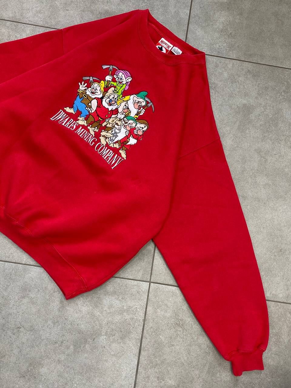 Mickey Inc Vintage Mickey Inc. Disney Dwarfs Mining Company Sweatshirt Size US L / EU 52-54 / 3 - 4 Thumbnail