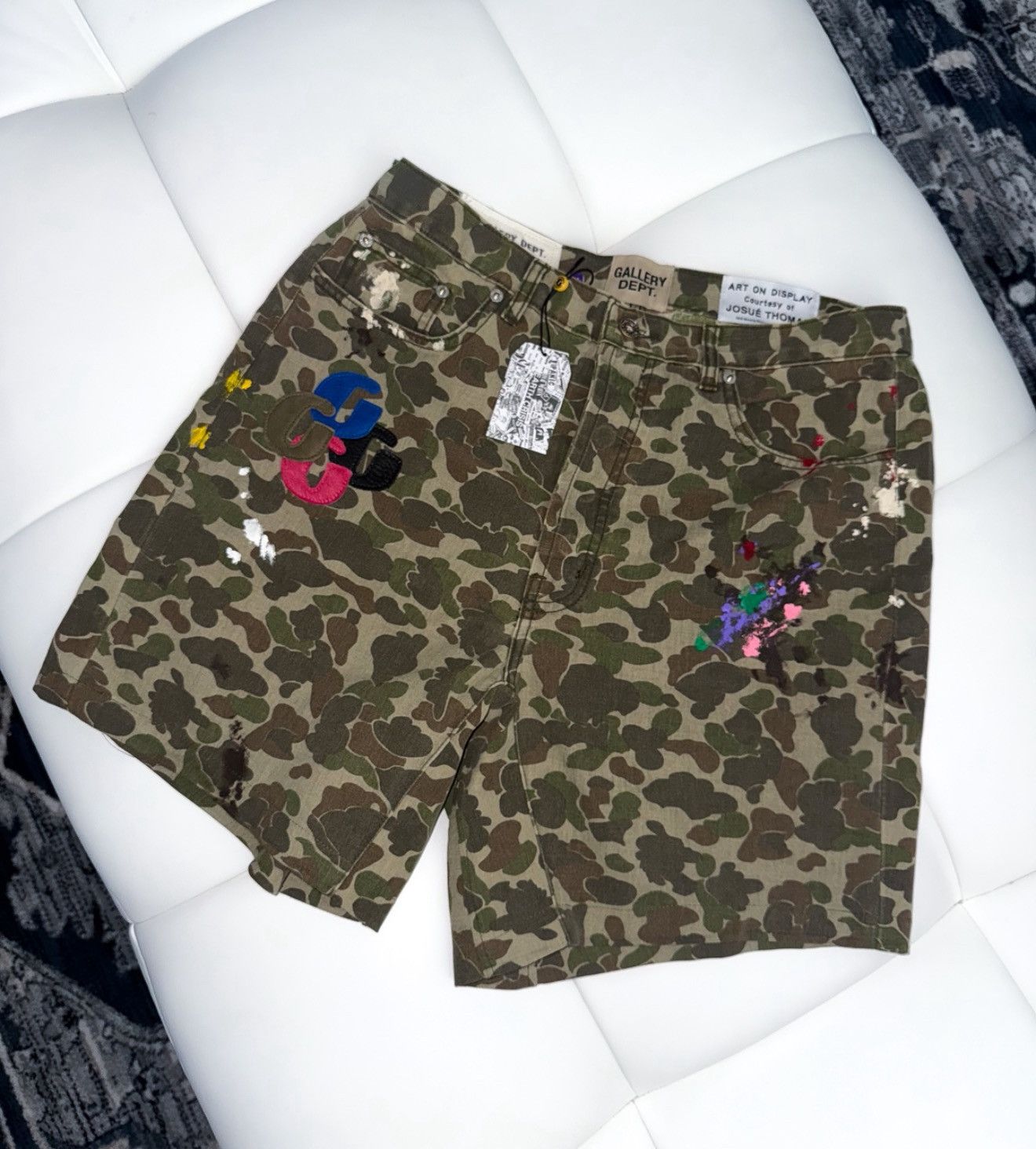Gallery Dept. Camouflage Ventura g patch shorts Size US 32 / EU 48 - 1 Thumbnail