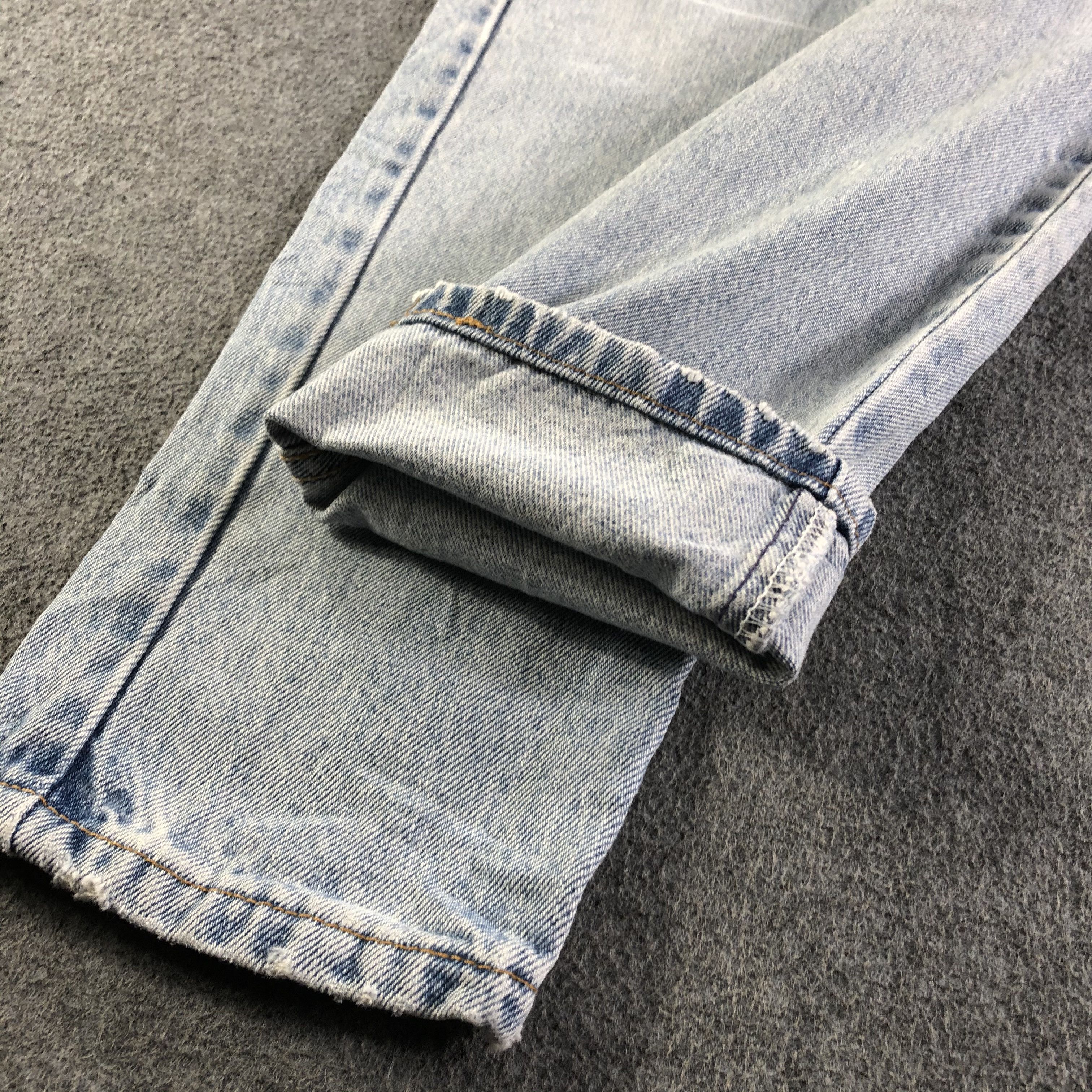 Levi's Vintage Light Wash Levis 521 Jeans-J4475 Size US 28 / EU 44 - 6 Thumbnail