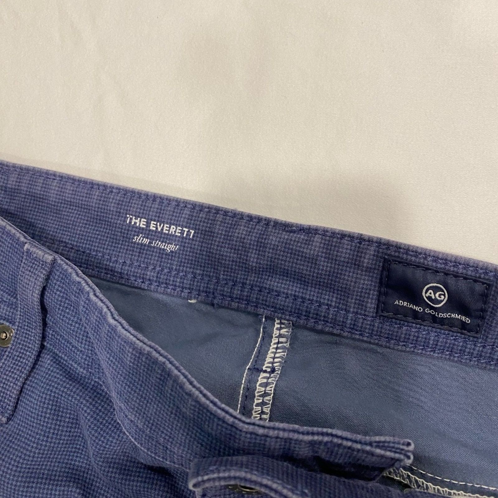 AG Adriano Goldschmied Adriano Goldschmied Men's Everett Slim Straight Jean - 36x32 Size US 36 / EU 52 - 4 Thumbnail
