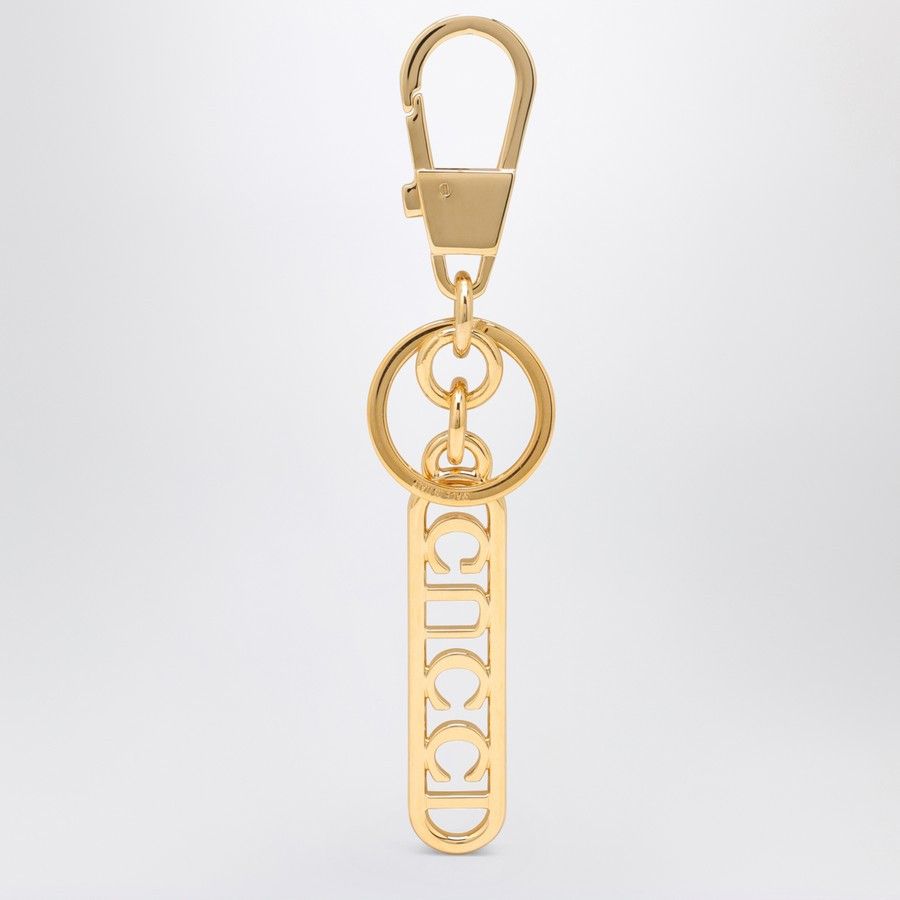 Gucci o1d2blof0824 Size: OS / Key Ring With Logo in Golden Size ONE SIZE - 2 Thumbnail