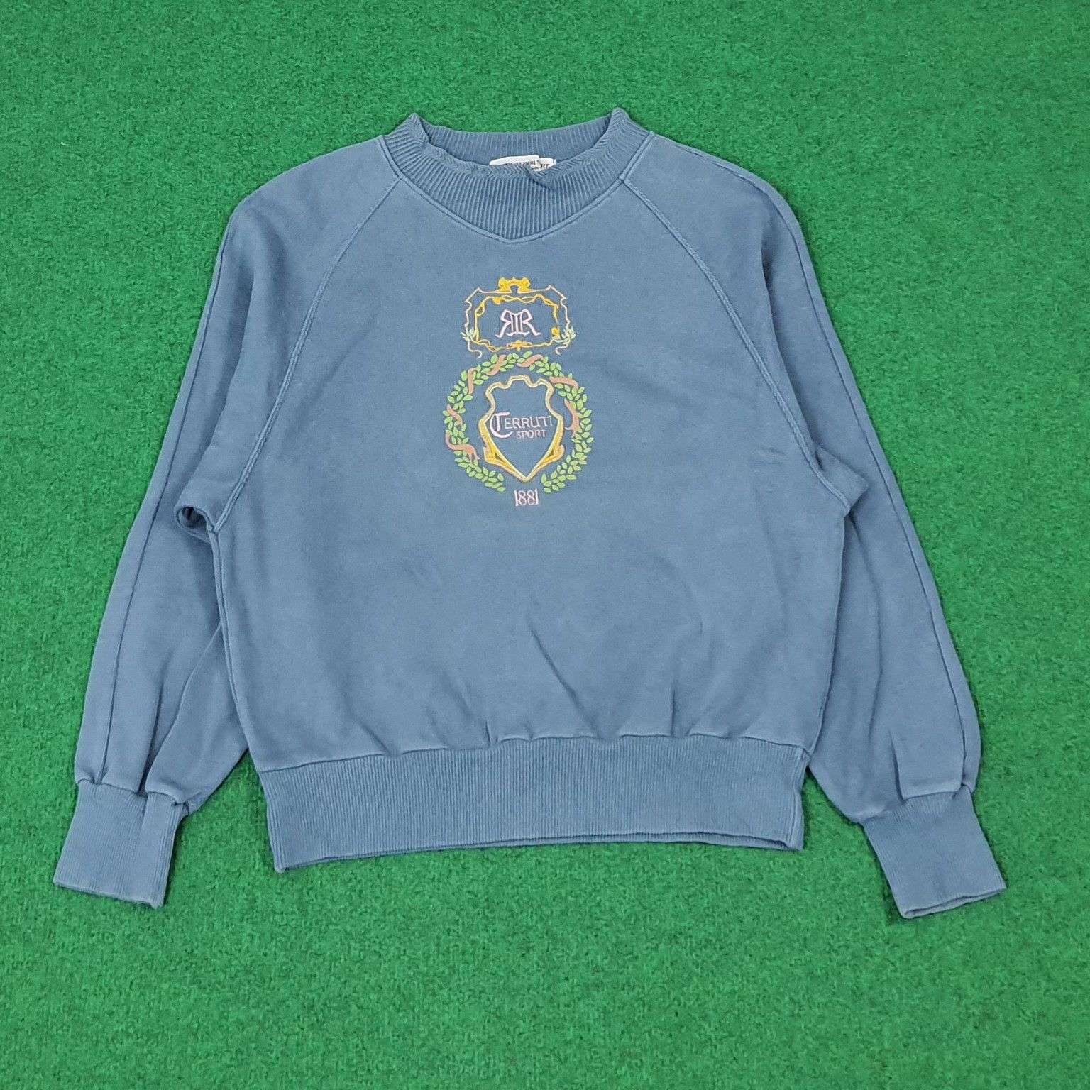 Cerruti 1881 Vintage Cerruti 1881 Sports Knitted Sweatshirt C269N7 Size S / US 4 / IT 40 - 1 Thumbnail
