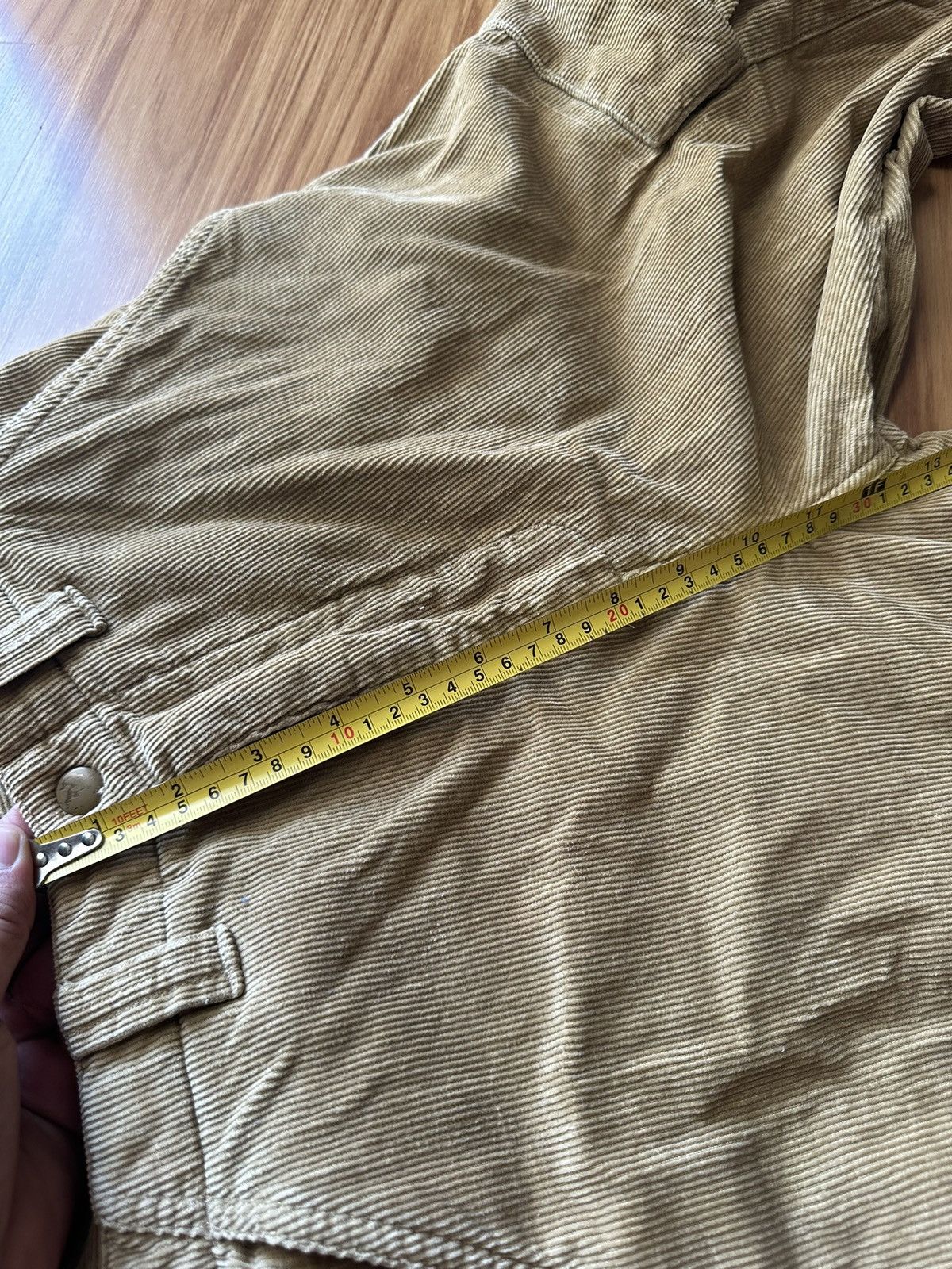 Stussy 1990-Stüssy 3D Cargos Made in China Corduroys Cargo Pant Size US 29 - 24 Thumbnail