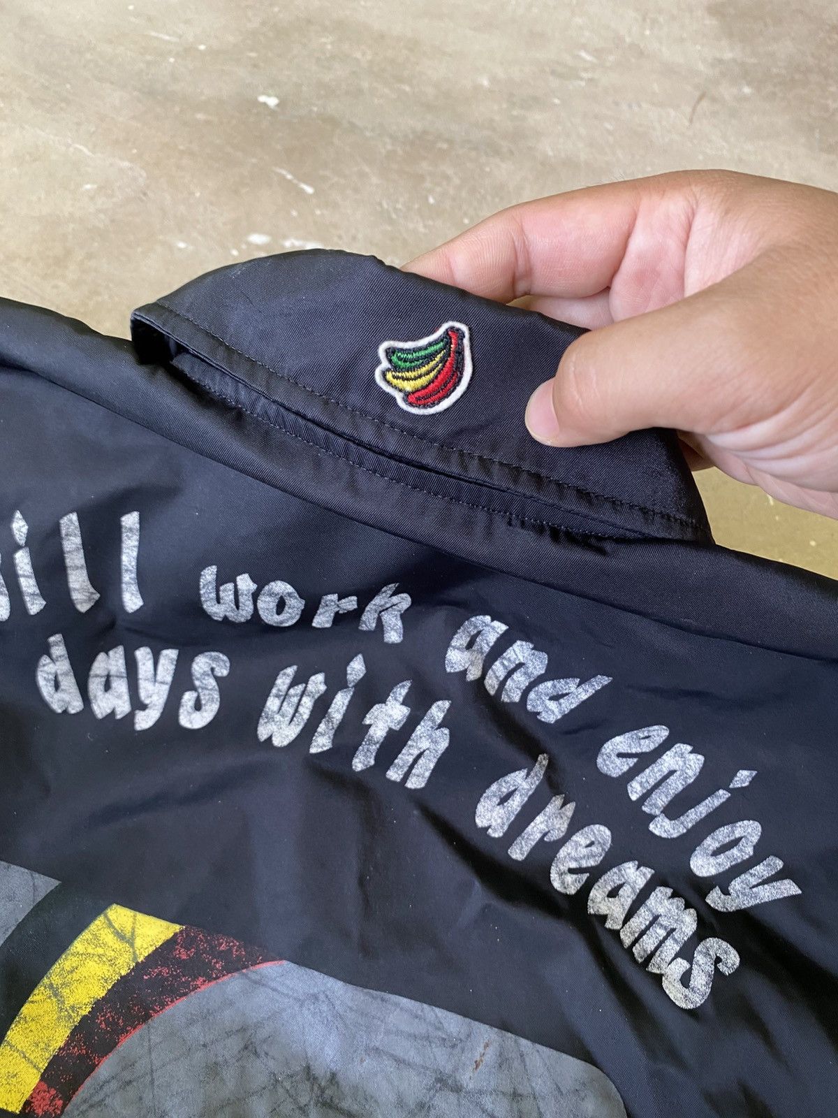 Japanese Brand Rasta Banana Back Graphic Coach Jacket Size US M / EU 48-50 / 2 - 12 Thumbnail