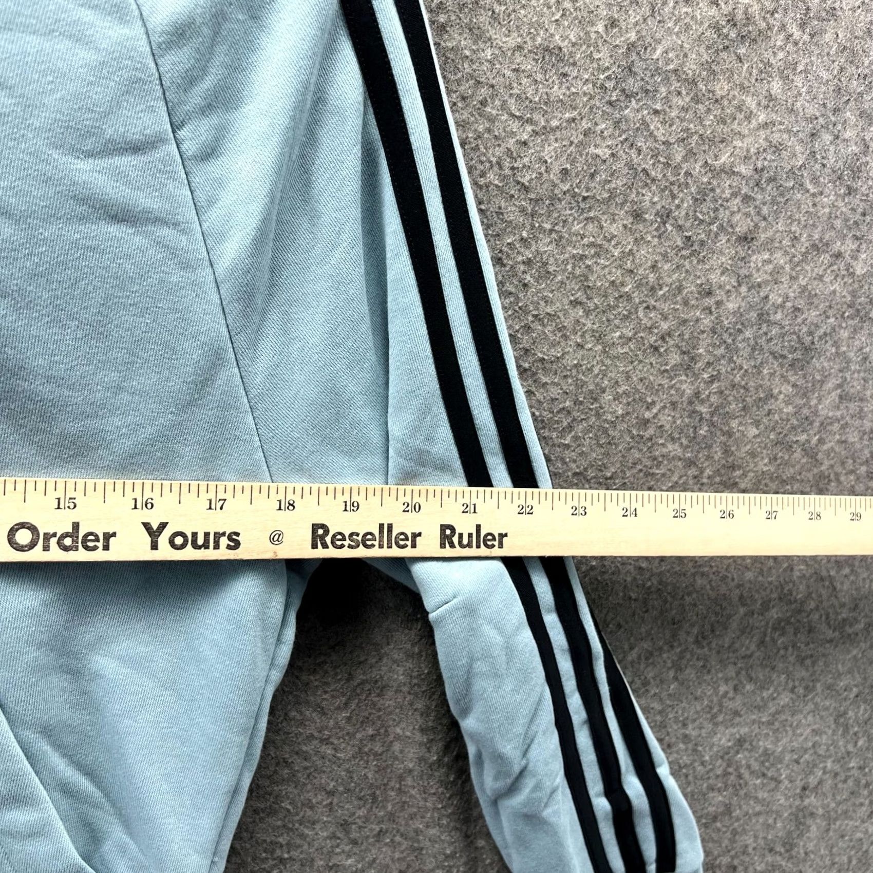 Adidas Adidas Hoodie Womens XS Blue Full Zip Jacket Track French Terry Size XS / US 0-2 / IT 36-38 - 5 Thumbnail