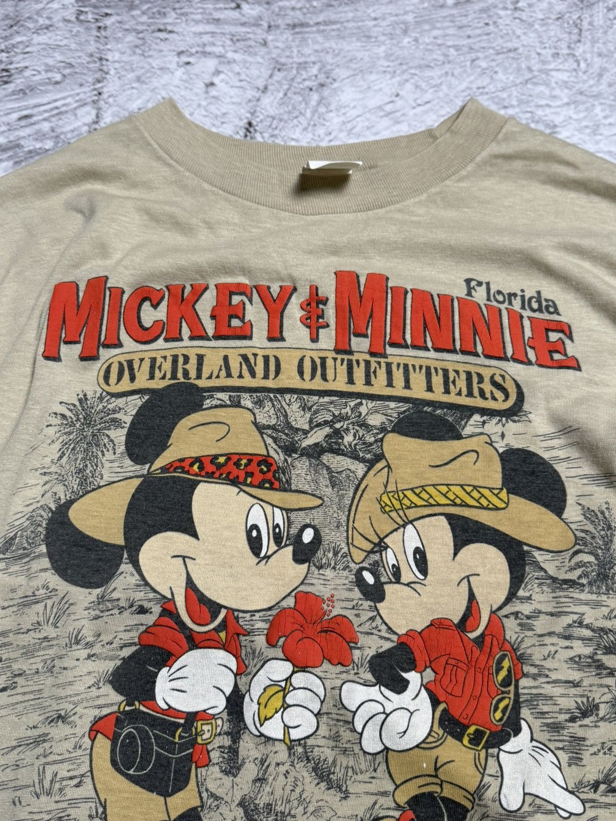 Disney 80's Mickey Mouse T-shirt vintage Size US XL / EU 56 / 4 - 3 Thumbnail