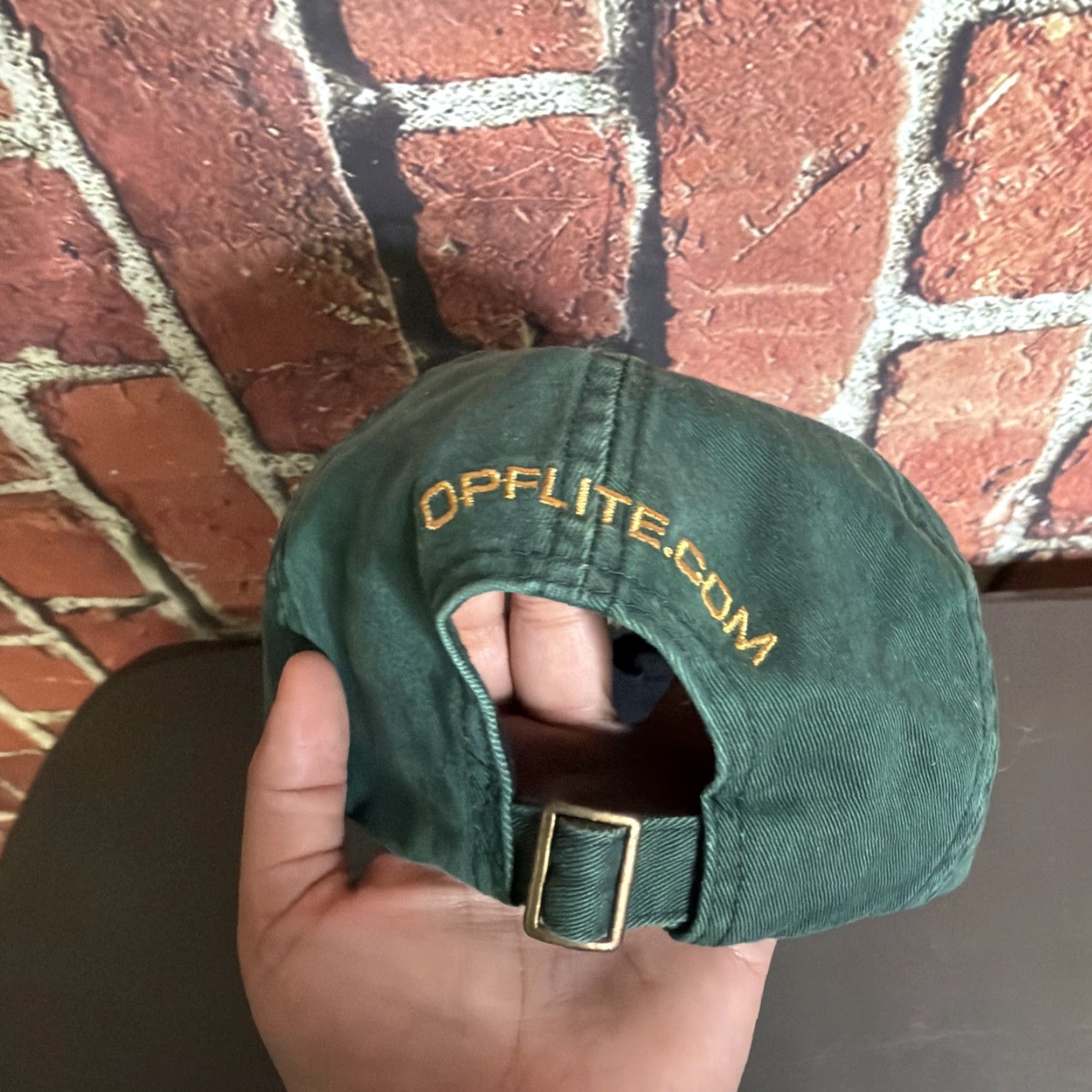 Vintage Vintage Top Flite Navy Blue Green Strap-Back Golf Cap Hat Adjustable Men Baseball Cap Sports Size US M / EU 48-50 / 2 - 3 Thumbnail