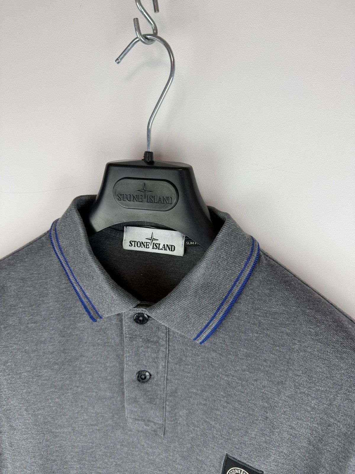 Stone Island Grey Stone Island polo Size US L / EU 52-54 / 3 - 4 Thumbnail