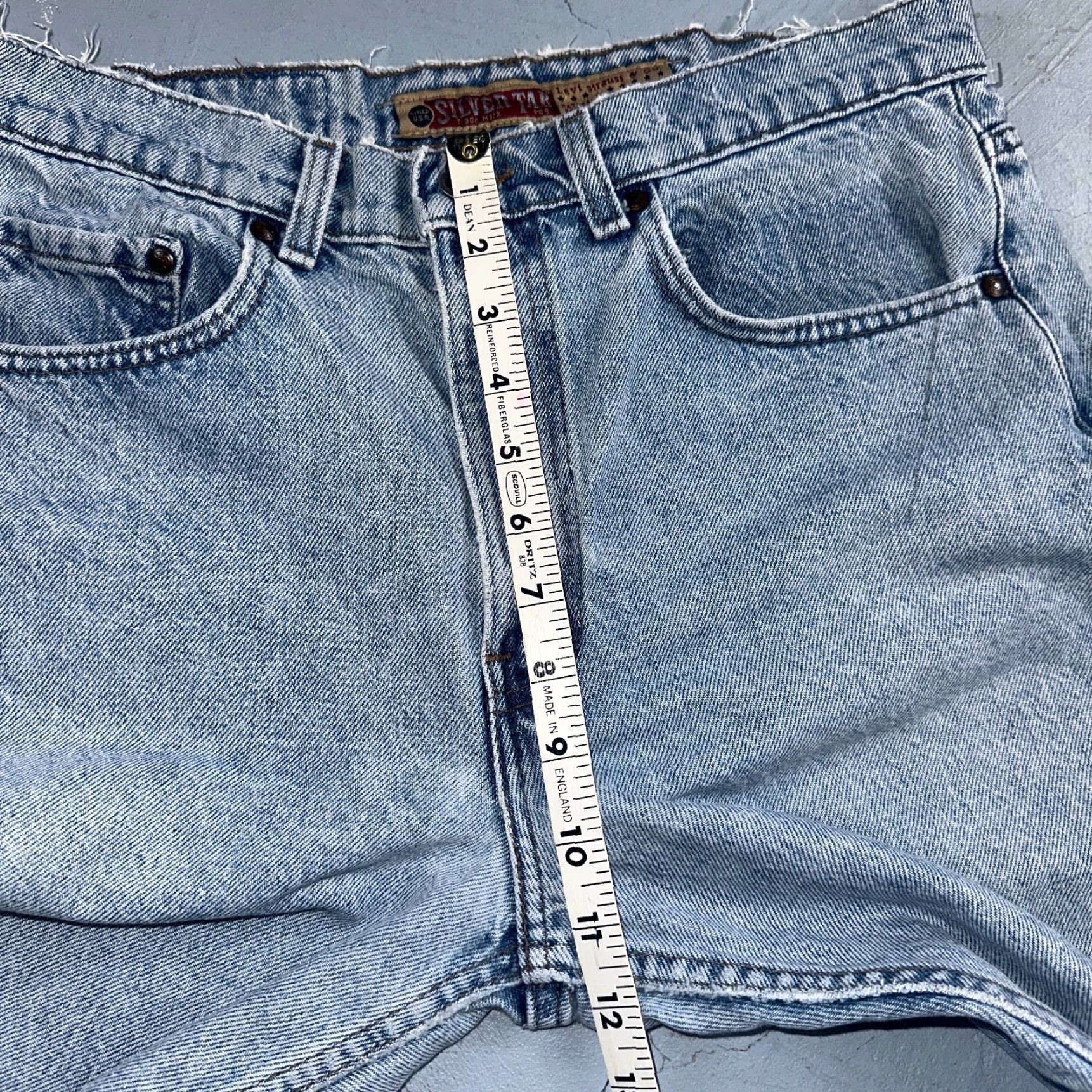 Levi's VINTAGE Levi's 525 Jeans USA Light Wash 525 Silver Tab Levi's 90s Skater Jeans 32x32 Mens Straight Button Size US 32 / EU 48 - 7 Thumbnail