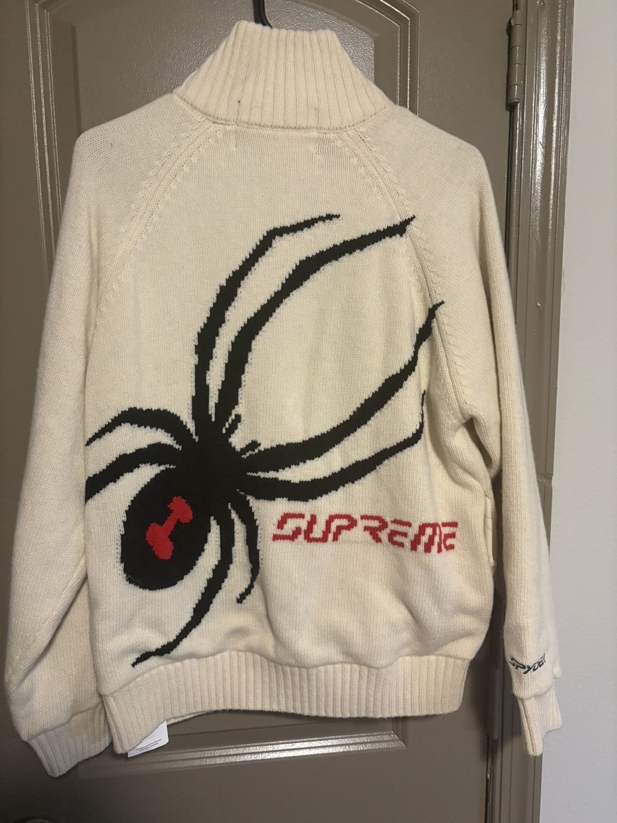 Spyder × Supreme Spyder Supreme Cream Winderstopper Cardigan White sz s Size US S / EU 44-46 / 1 - 2 Thumbnail