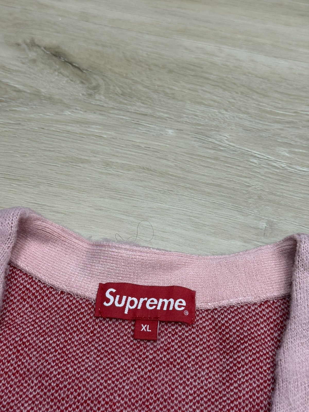Supreme Supreme Brushed Checkered Cardigan Size US XL / EU 56 / 4 - 11 Thumbnail