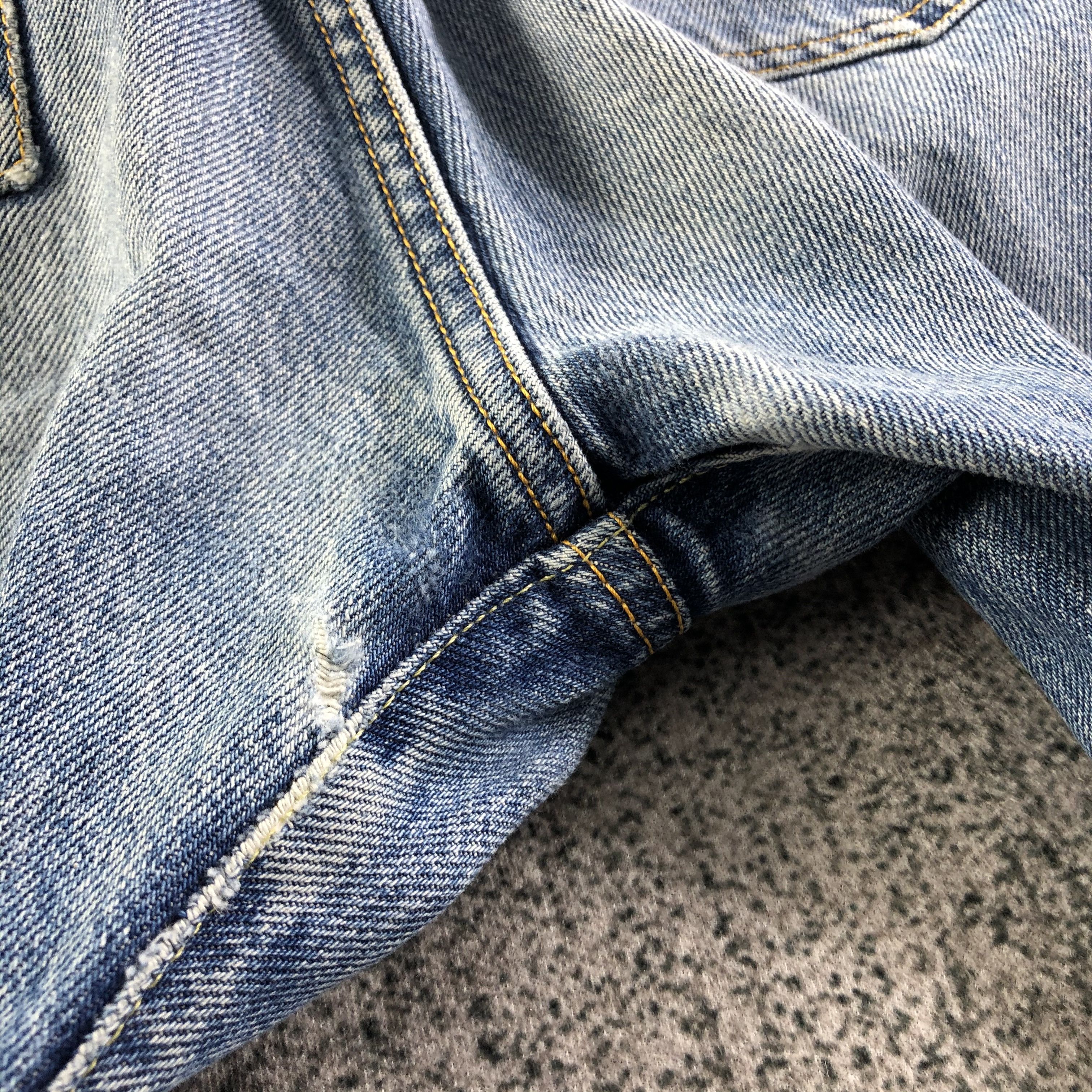 Diesel Vintage Diesel Jeans Distressed Denim KJ2342 Size 25" / US 0 / IT 36 - 8 Thumbnail