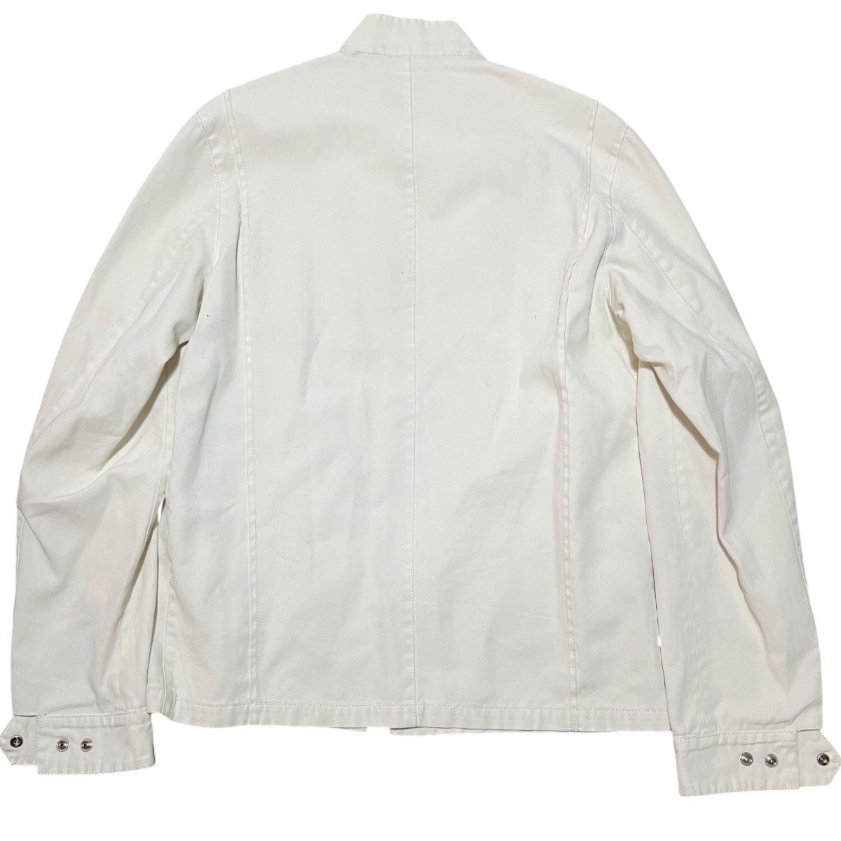 Miu Miu MIU MIU 1999 Pre Organic Cotton Racing Jacket Size US L / EU 52-54 / 3 - 8 Thumbnail