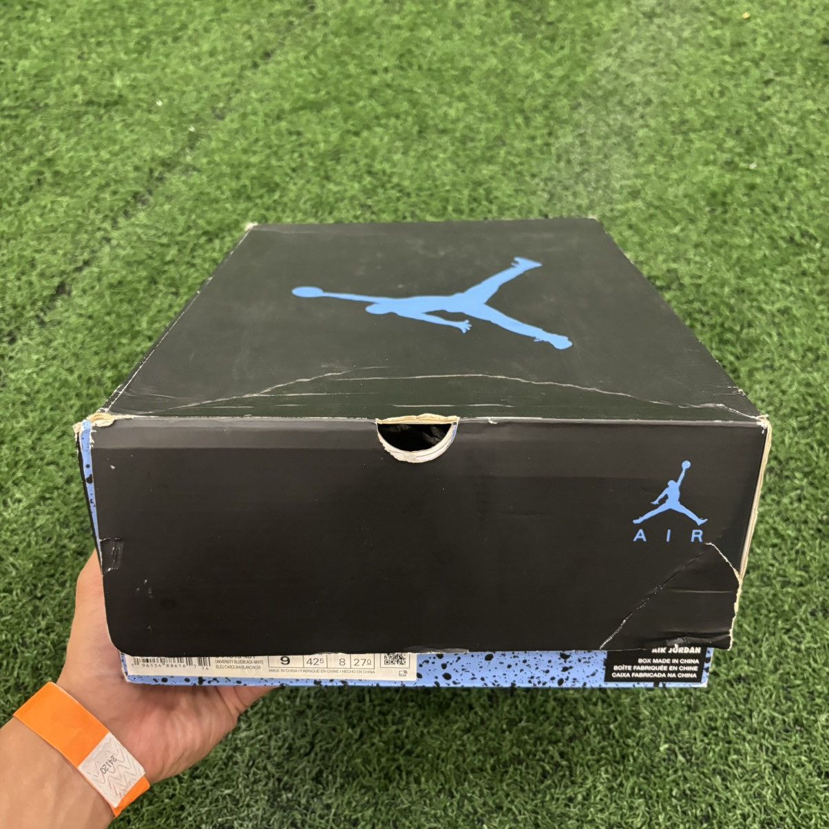 Jordan Brand Size 9 -Jordan 5 Retro UNC University Blue Flawless With Box Size US 9 / EU 42 - 14 Thumbnail