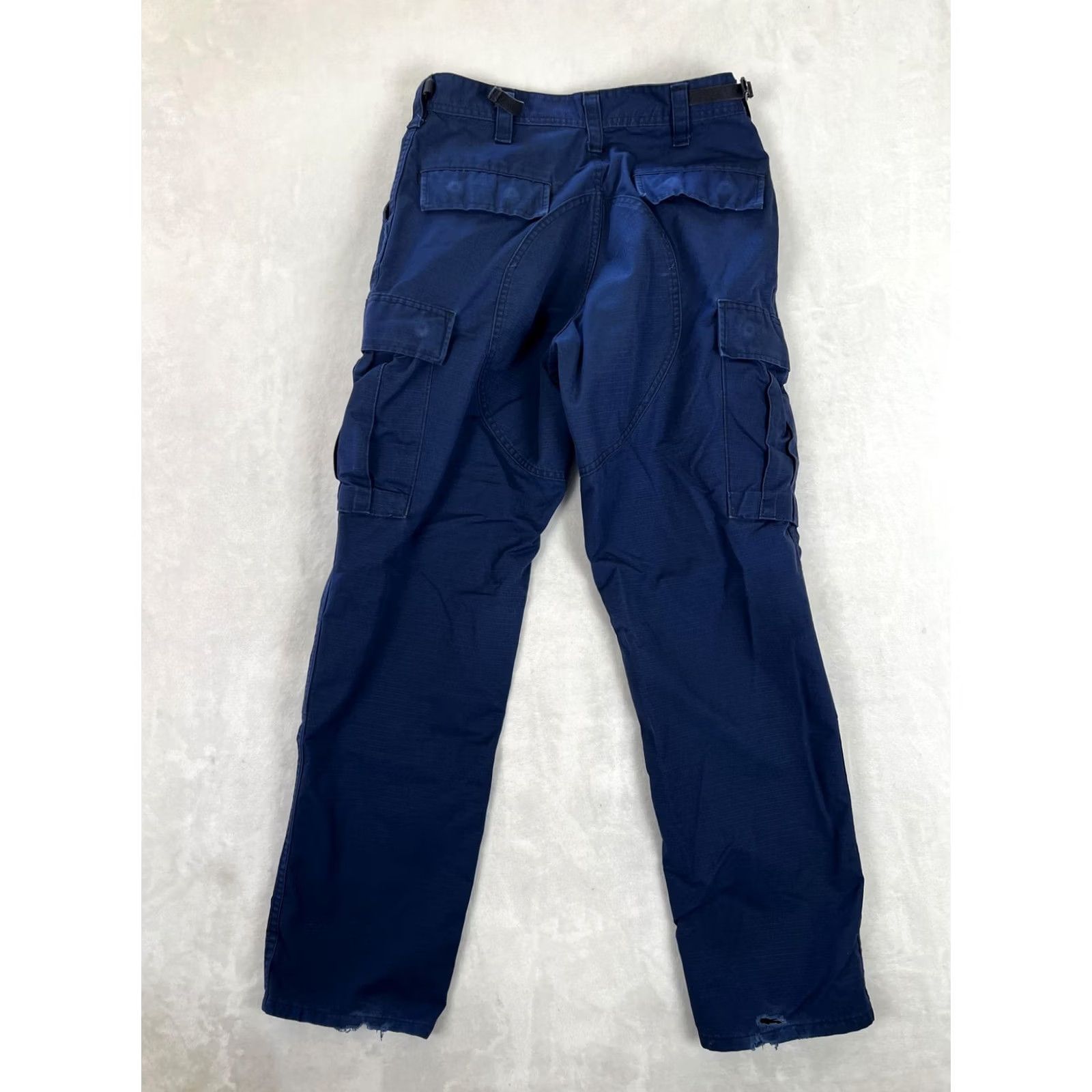 Vintage Excel Manufacturing Cargo Pants Mens Small Regular Blue ODU Workwear Uniform Pants Size US 29 - 6 Thumbnail