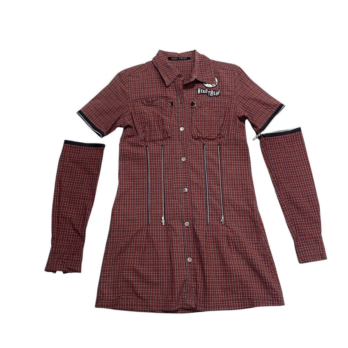Japanese Brand Here there punk style bondage tartan Size S / US 4 / IT 40 - 5 Thumbnail