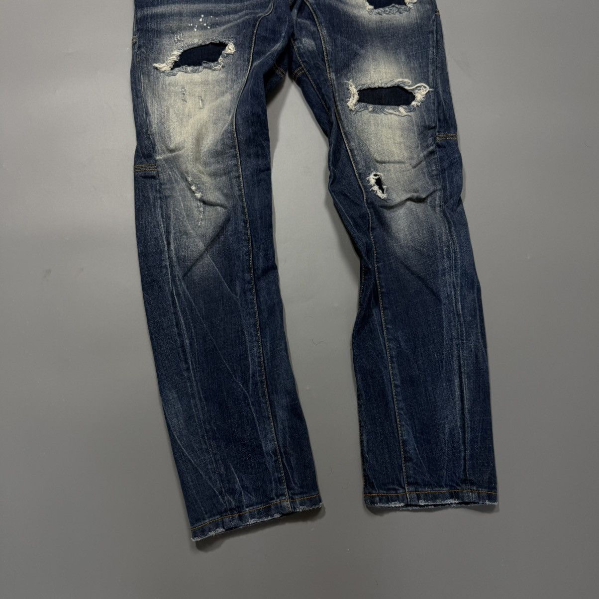 Dsquared2 Vintage Dsquared2 Avant Garde Pocket Jeans Size US 32 / EU 48 - 7 Thumbnail