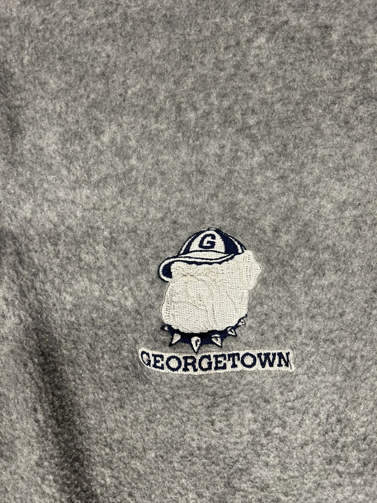 Vintage Crazy Vintage 90s Essenital Georgetown University Fleece Y2K Size US XL / EU 56 / 4 - 2 Thumbnail