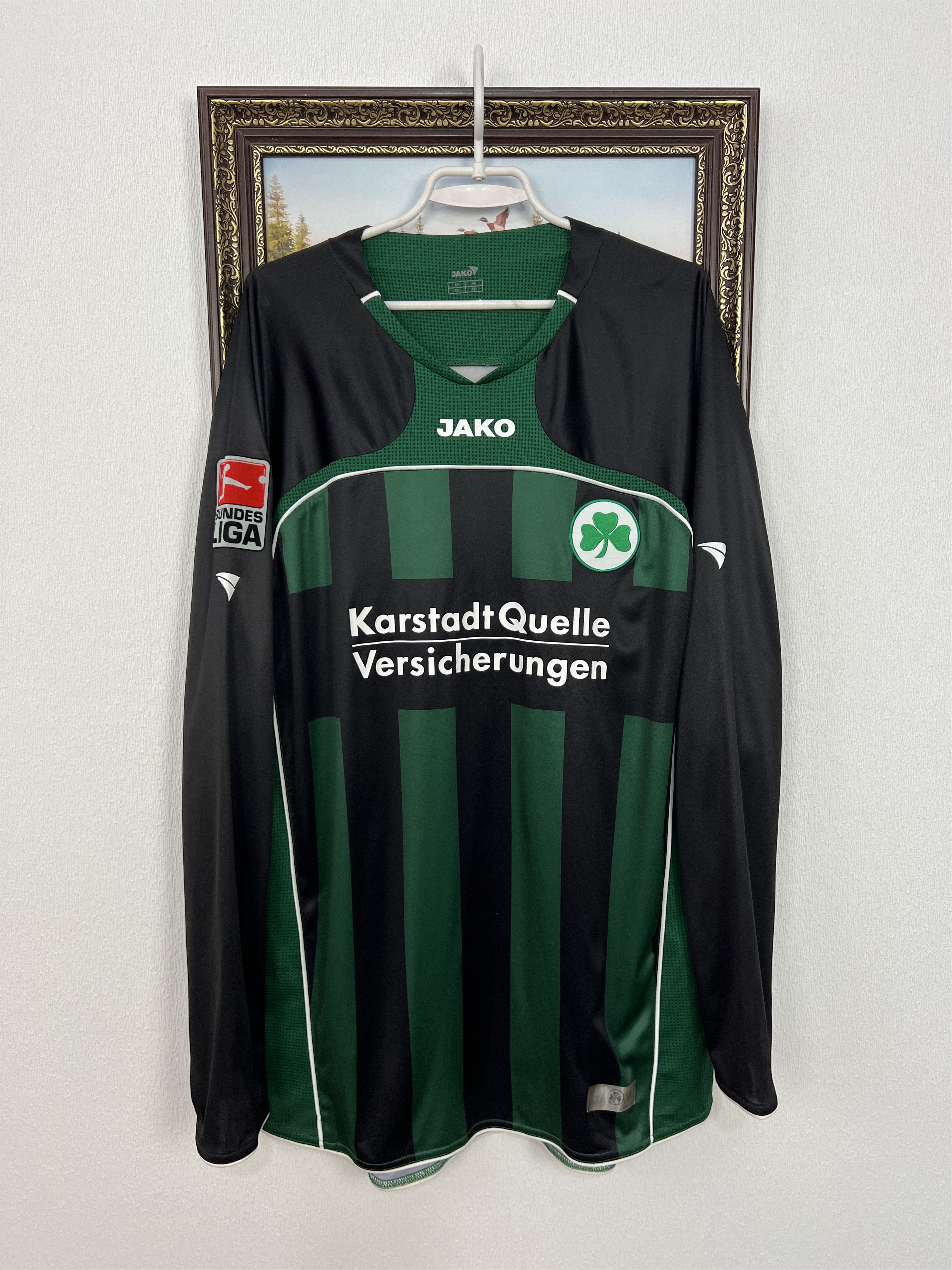 Vintage Greuther Furth football shirt Player Long Sleeve Jersey Size US XXL / EU 58 / 5 - 1 Thumbnail