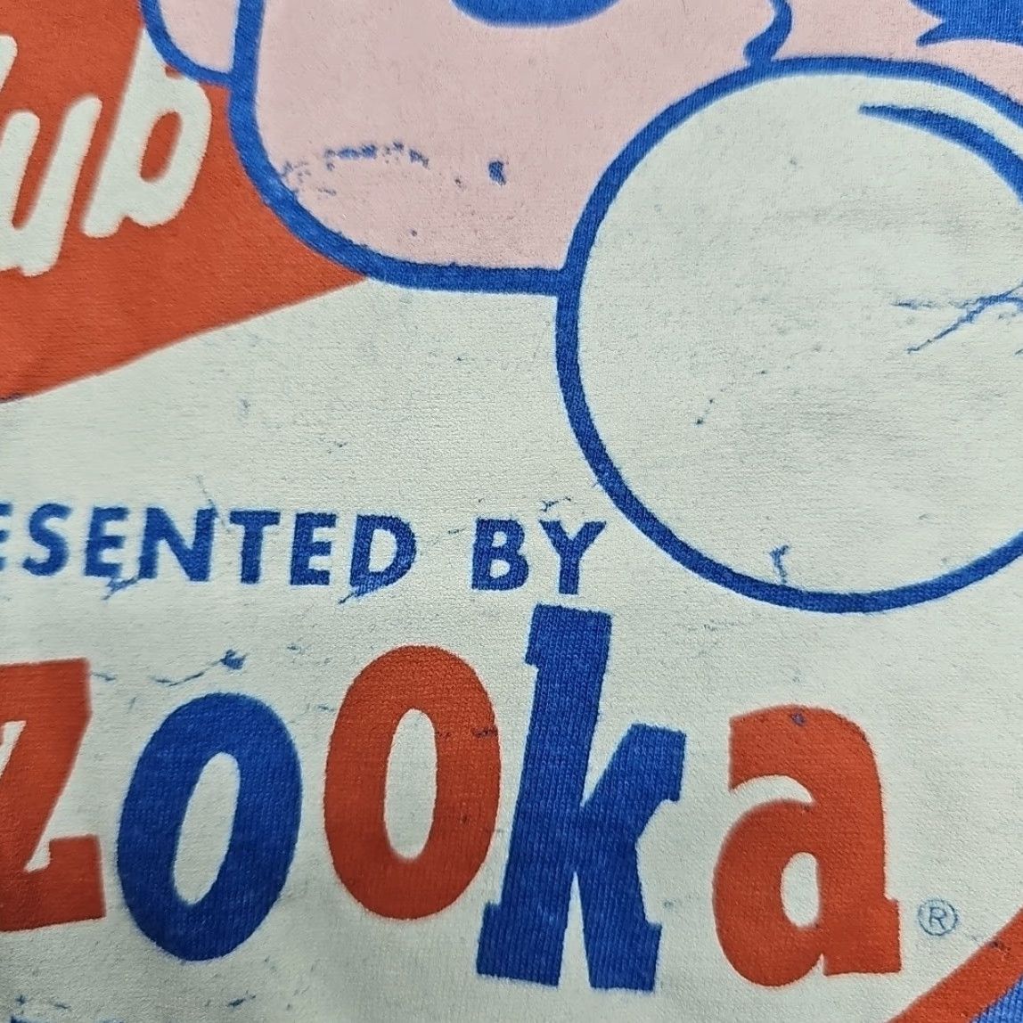 X-LARGE Pop! Tees Bazooka Joe Club Bubble Gum T-shirt Men X-large Blue Front Graphic Size US S / EU 44-46 / 1 - 4 Thumbnail