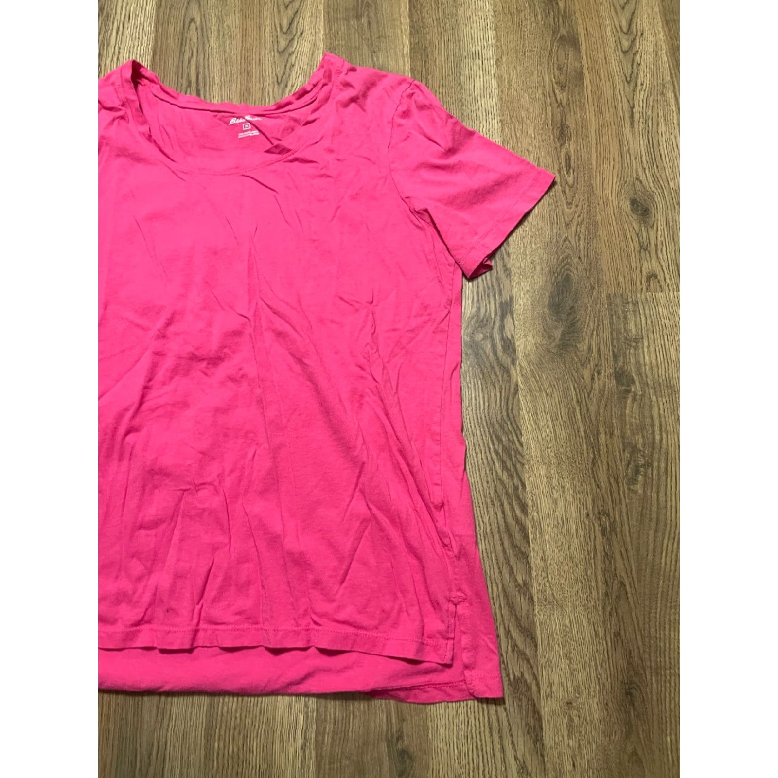 Eddie Bauer Eddie Bauer Shirt Women's Size XL Pink Short Sleeve Size XL / US 12-14 / IT 48-50 - 4 Thumbnail
