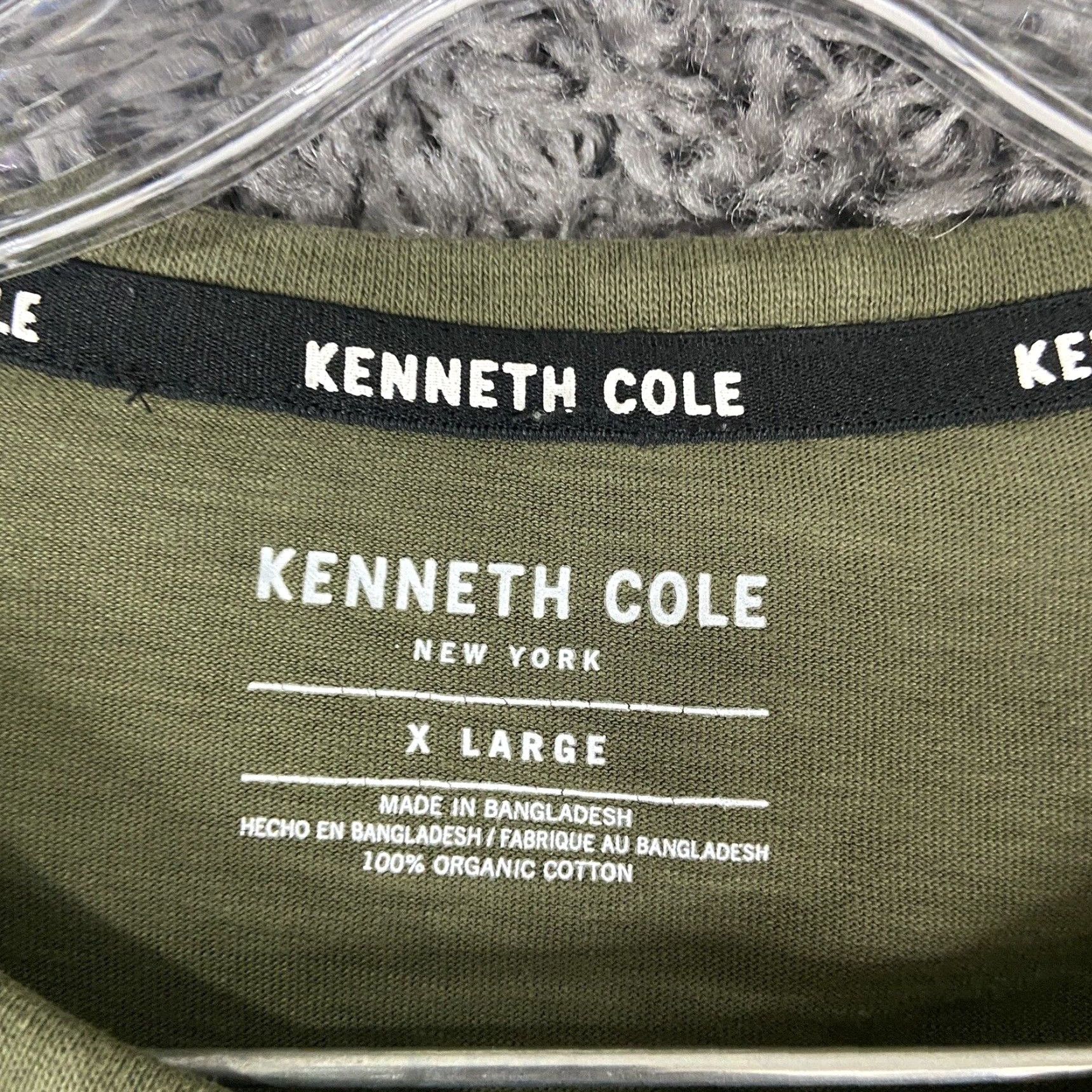 Kenneth Cole KENNETH COLE Green Long Sleeve T-Shirt Men’s XL Size US XL / EU 56 / 4 - 6 Thumbnail