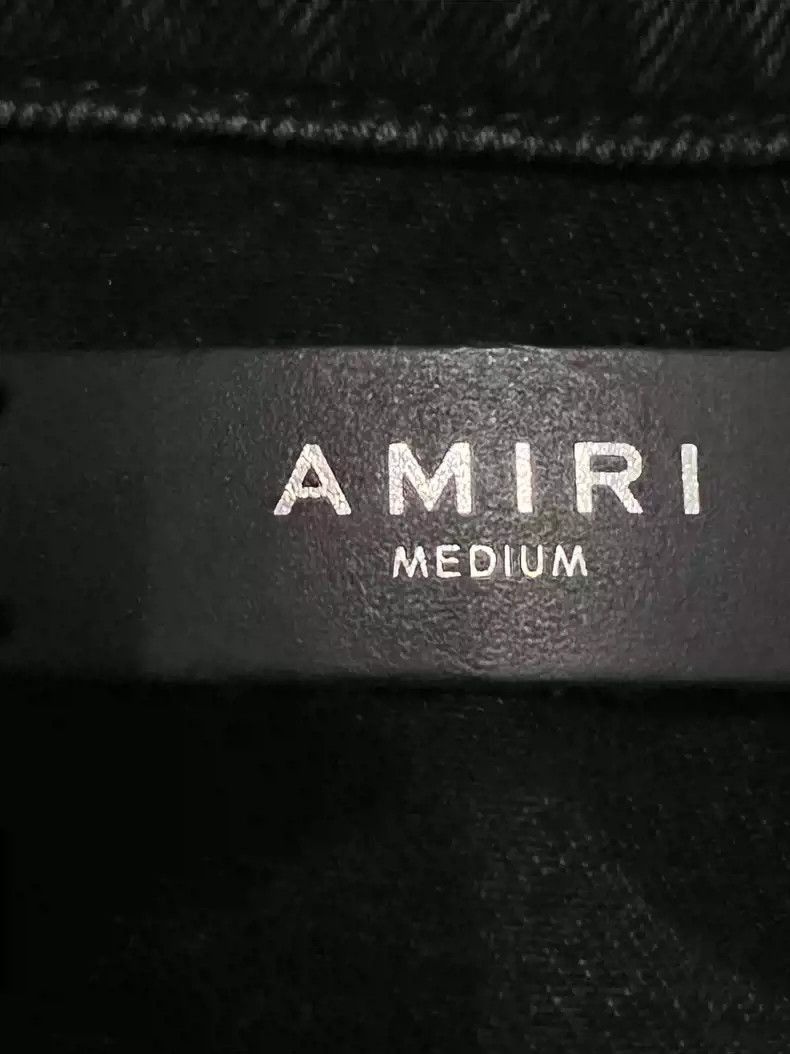 Amiri amiri Rhinestone Starwolf denim jacket-2506 Size US M / EU 48-50 / 2 - 2 Thumbnail