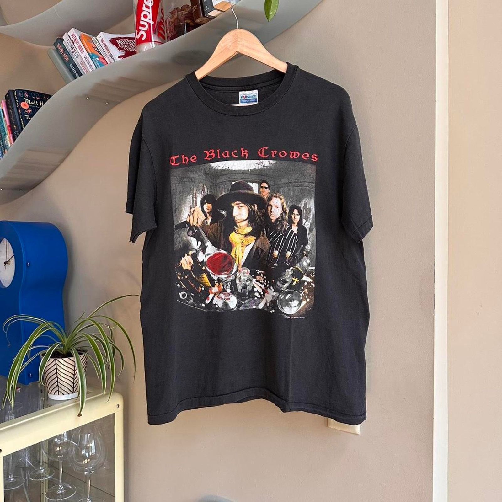 Band Tees × Vintage Vintage 1992 The Black Crowes Band Shirt Size US L / EU 52-54 / 3 - 1 Thumbnail