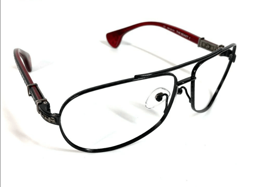 Chrome Hearts CHROME HEARTS THE BEAST 1 Eyeglasses Black Size ONE SIZE - 1 Thumbnail