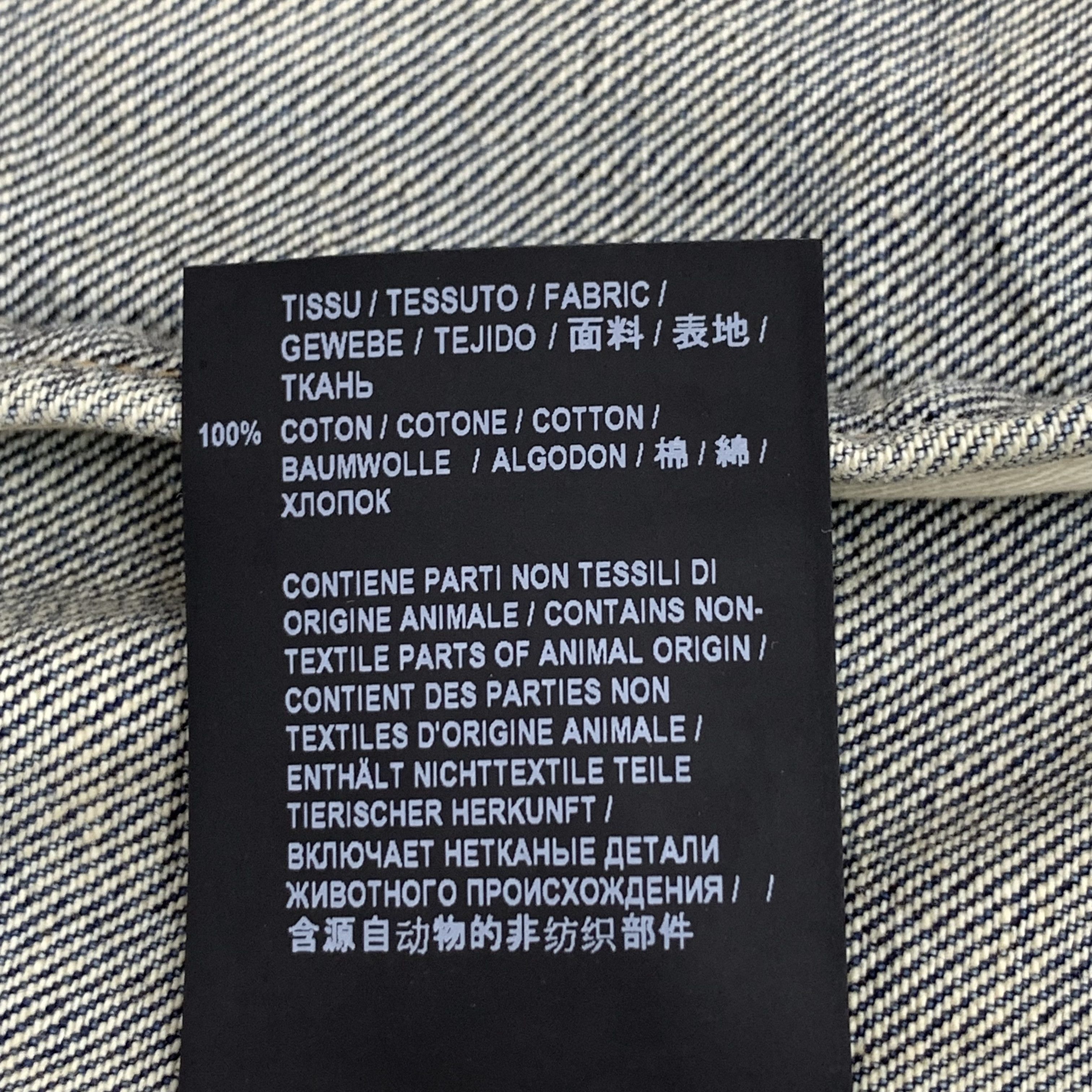 Saint Laurent Paris Saint Laurent Jacket Washed Denim Blue (Size S) Size S / US 4 / IT 40 - 6 Thumbnail