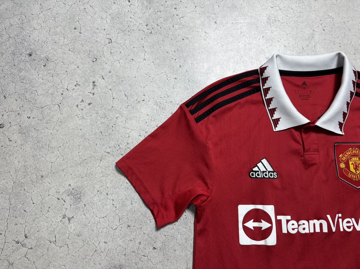 Adidas Adidas FC Manchester United Sancho #25 Soccer Jersey 2022 Size US S / EU 44-46 / 1 - 5 Thumbnail
