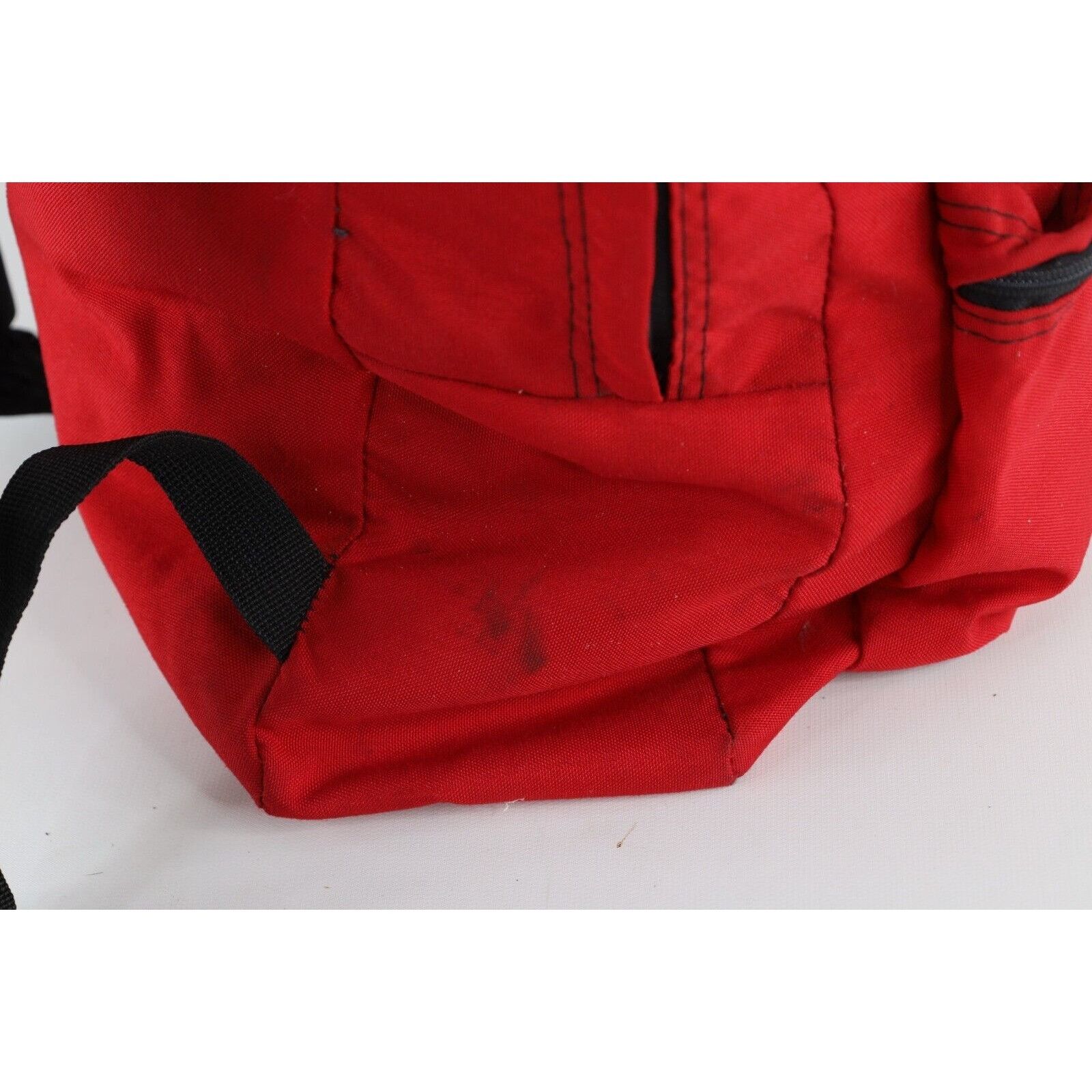 Jansport × Vintage Vintage 90s JanSport Distressed Box Logo Backpack Size ONE SIZE - 8 Thumbnail