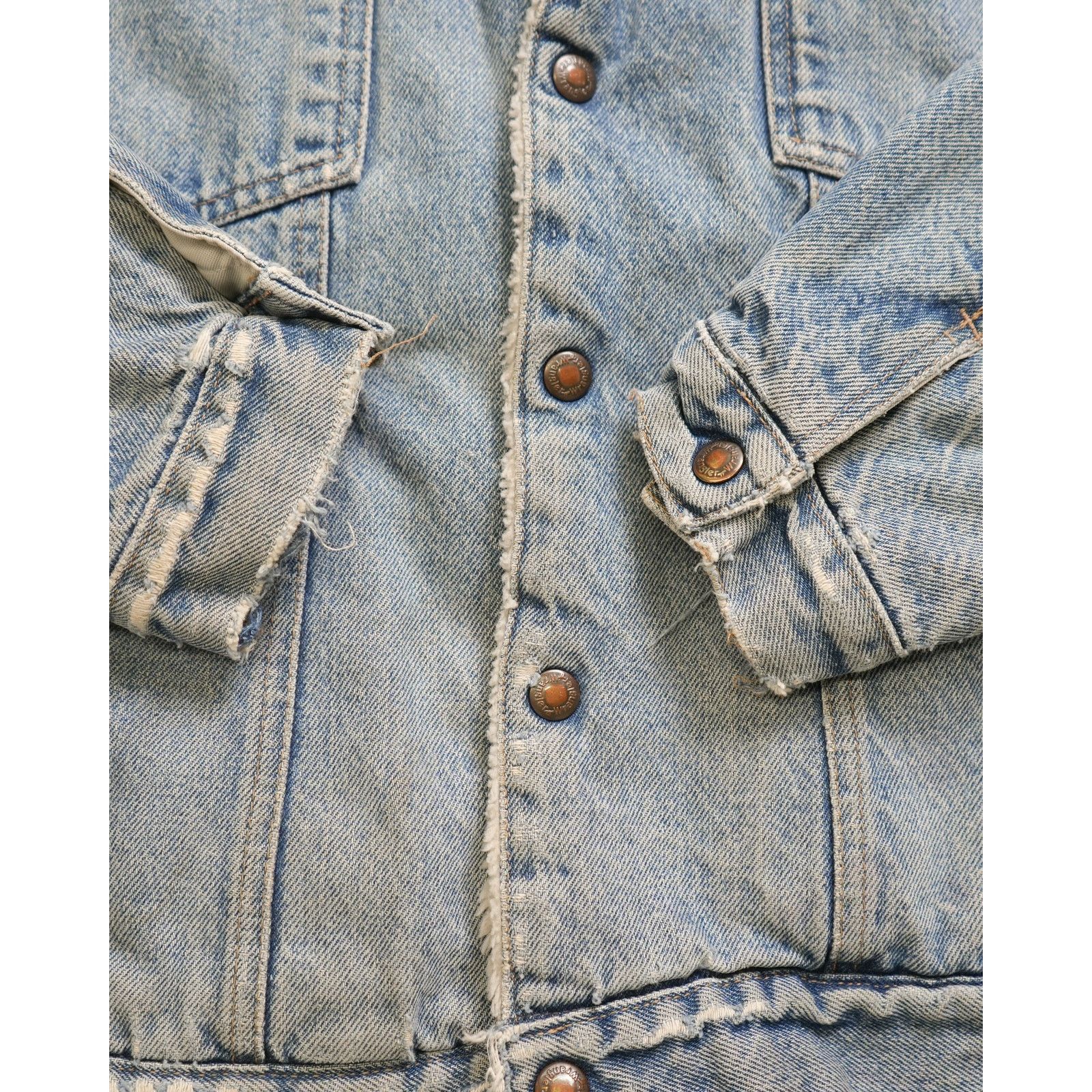 Wrangler Vintage 90s Wrangler Sherpa Denim Jacket - Women's Large Size L / US 10 / IT 46 - 5 Thumbnail