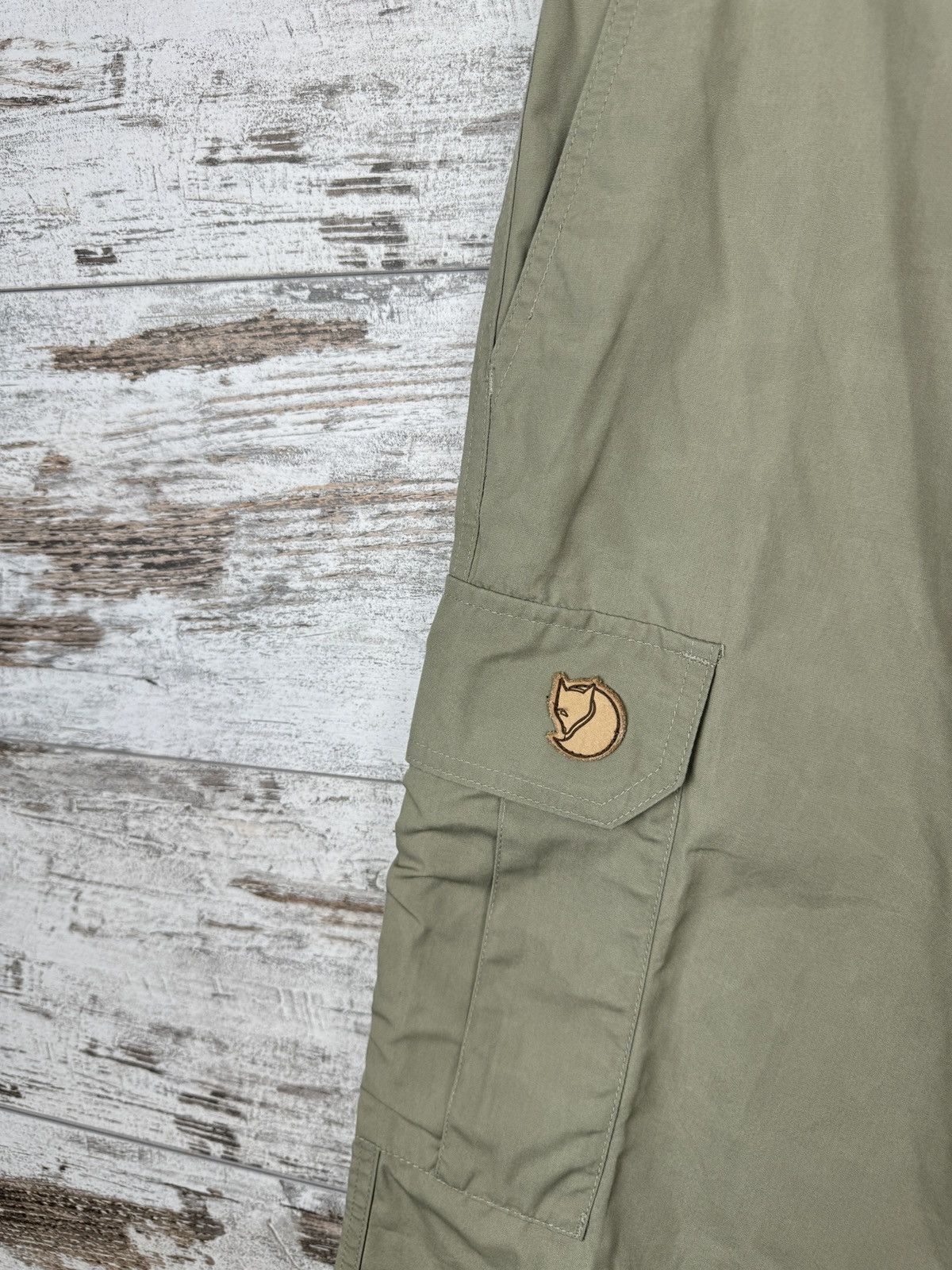 Fjallraven Mens Vintage FjallRaven g1000 cargo pants waxed Size US 30 / EU 46 - 5 Thumbnail