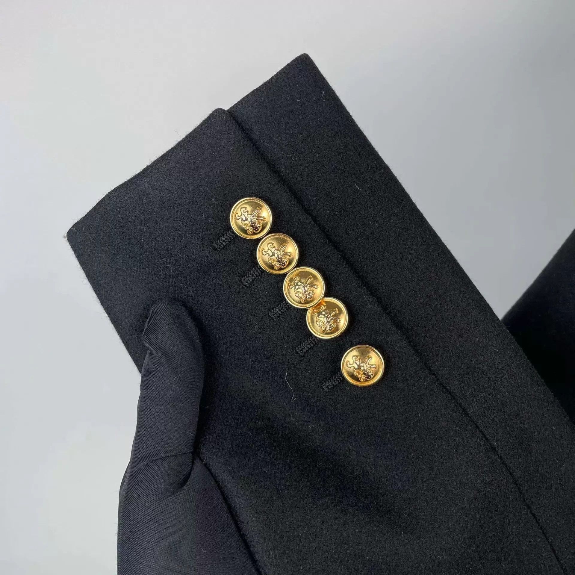 Yves Saint Laurent YSL Cotton Blazer Blue 165 Size S / US 4 / IT 40 - 8 Thumbnail