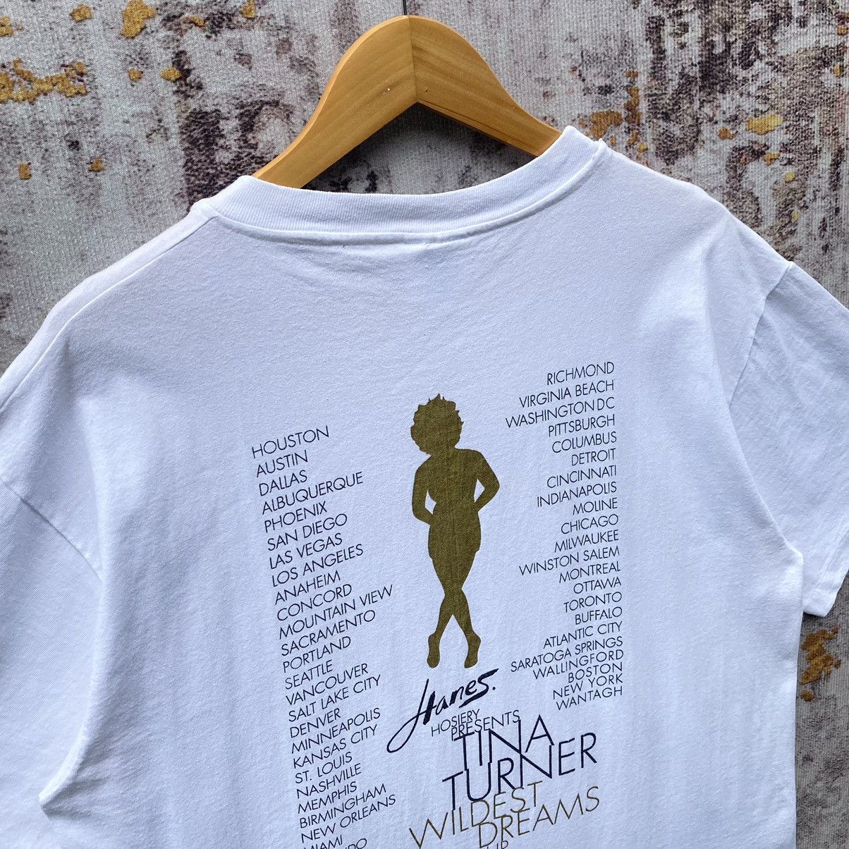 Band Tees Vintage 90s Tina Tuner Wildest Dreams 1996 Tour Shirt Size US L / EU 52-54 / 3 - 6 Thumbnail