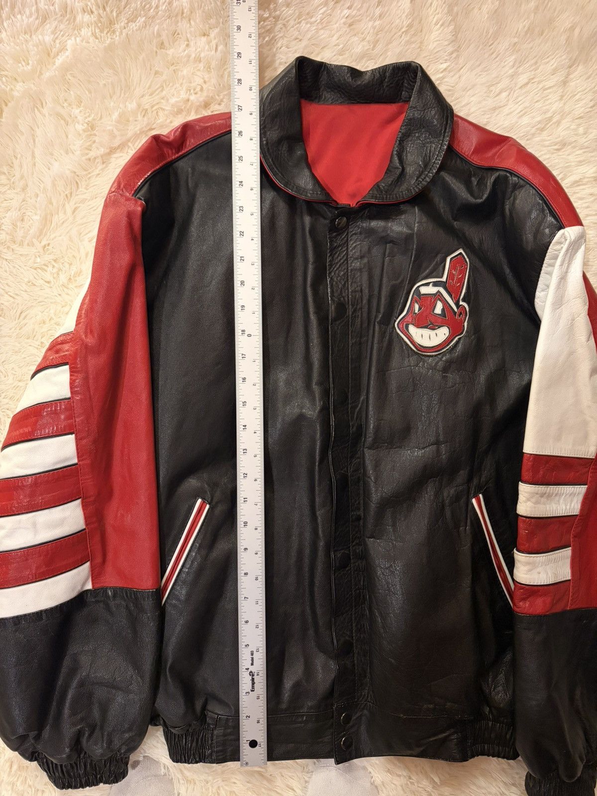Other Vintage Y2K Cleveland Indians MLB Full Zip Jacket Logo Size US M / EU 48-50 / 2 - 3 Thumbnail