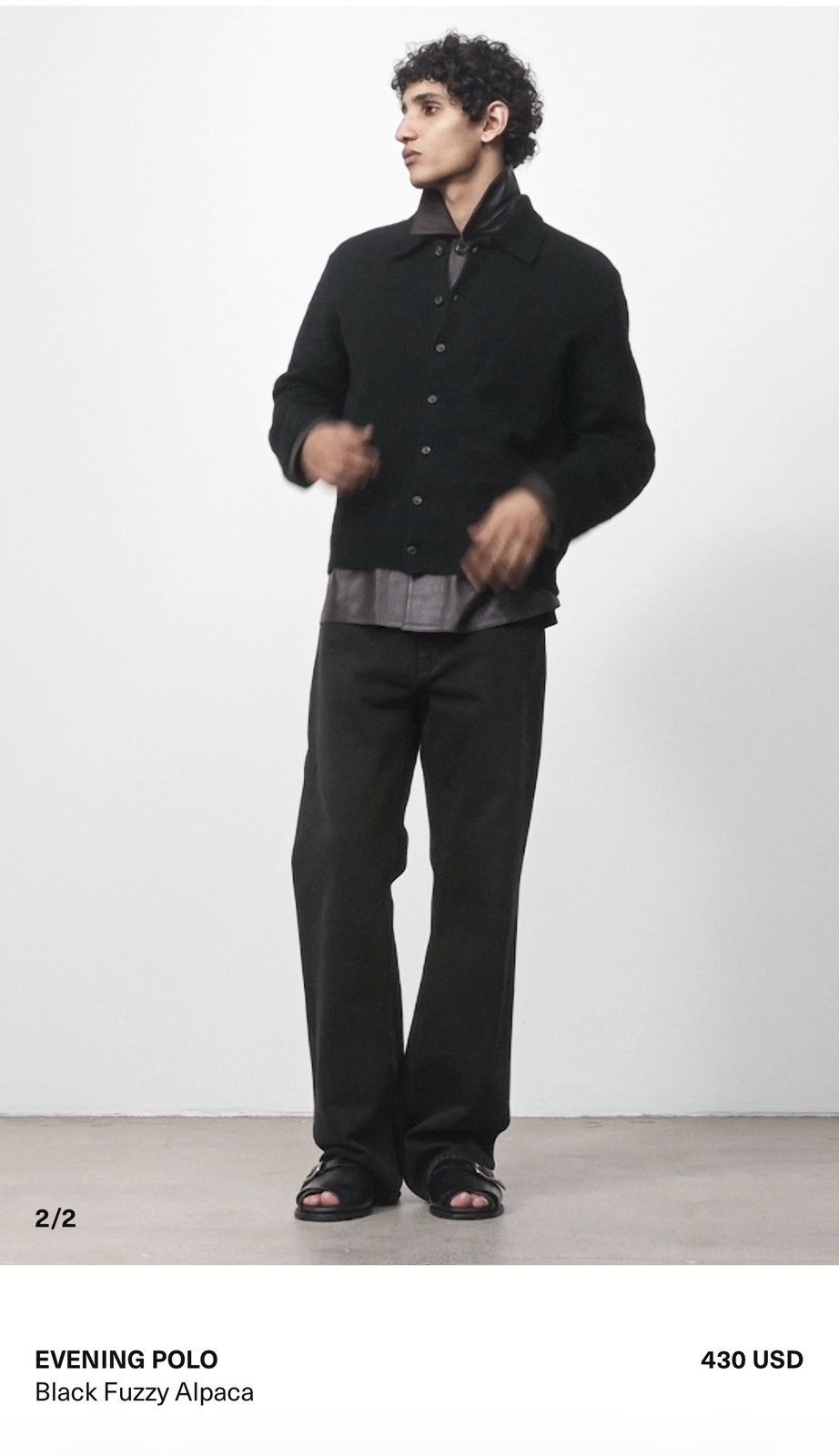 Our Legacy Our Legacy Evening Polo Size US M / EU 48-50 / 2 - 4 Thumbnail