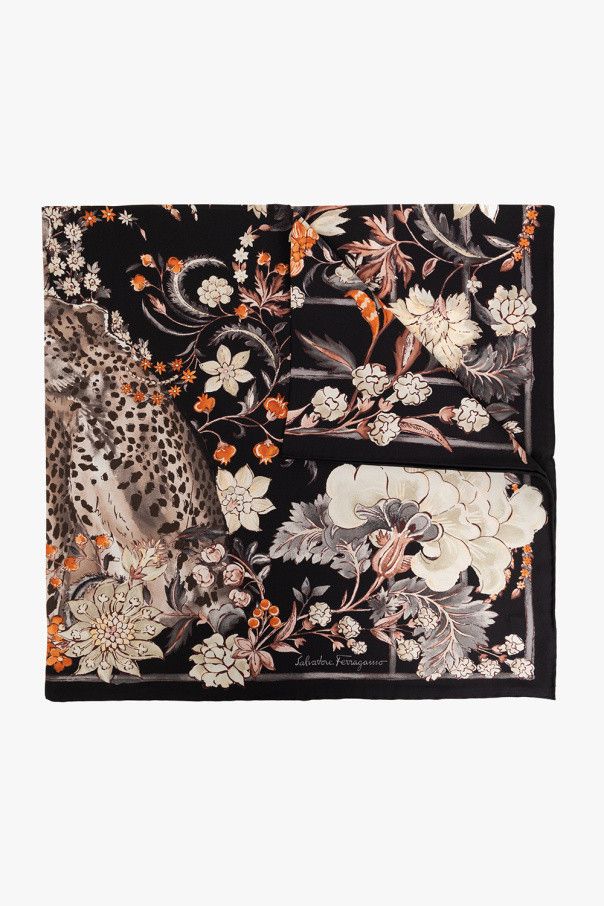Salvatore Ferragamo o1s1rm1024 Size: 90x90 Cm / Scarf in Multicolor Size ONE SIZE - 1 Thumbnail
