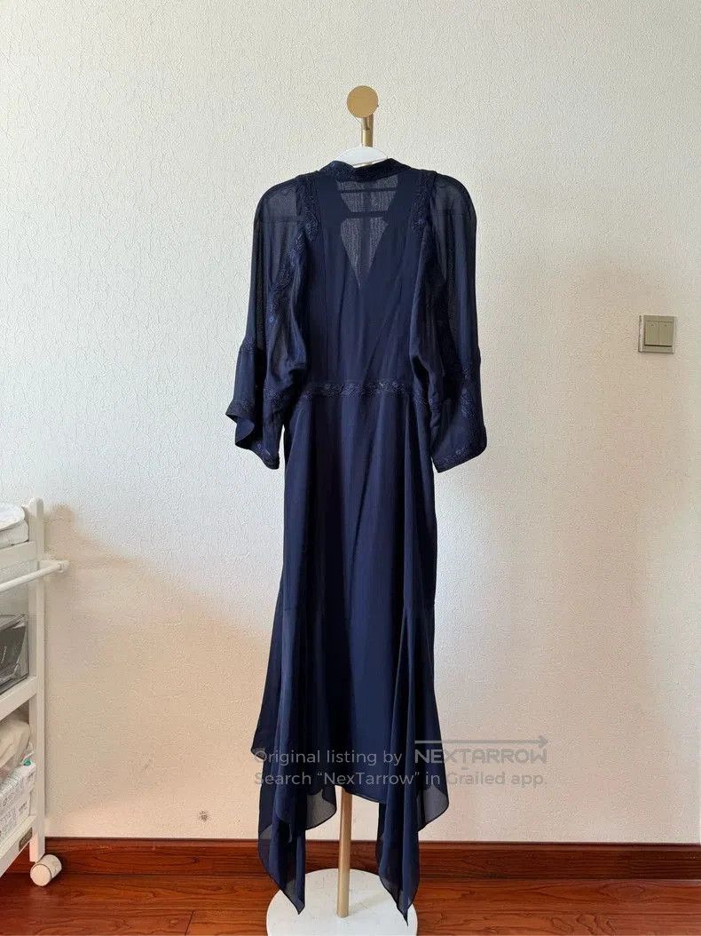 Hermes Hermes Silk Dress Size 38. Size US 38 / EU 54 - 3 Thumbnail