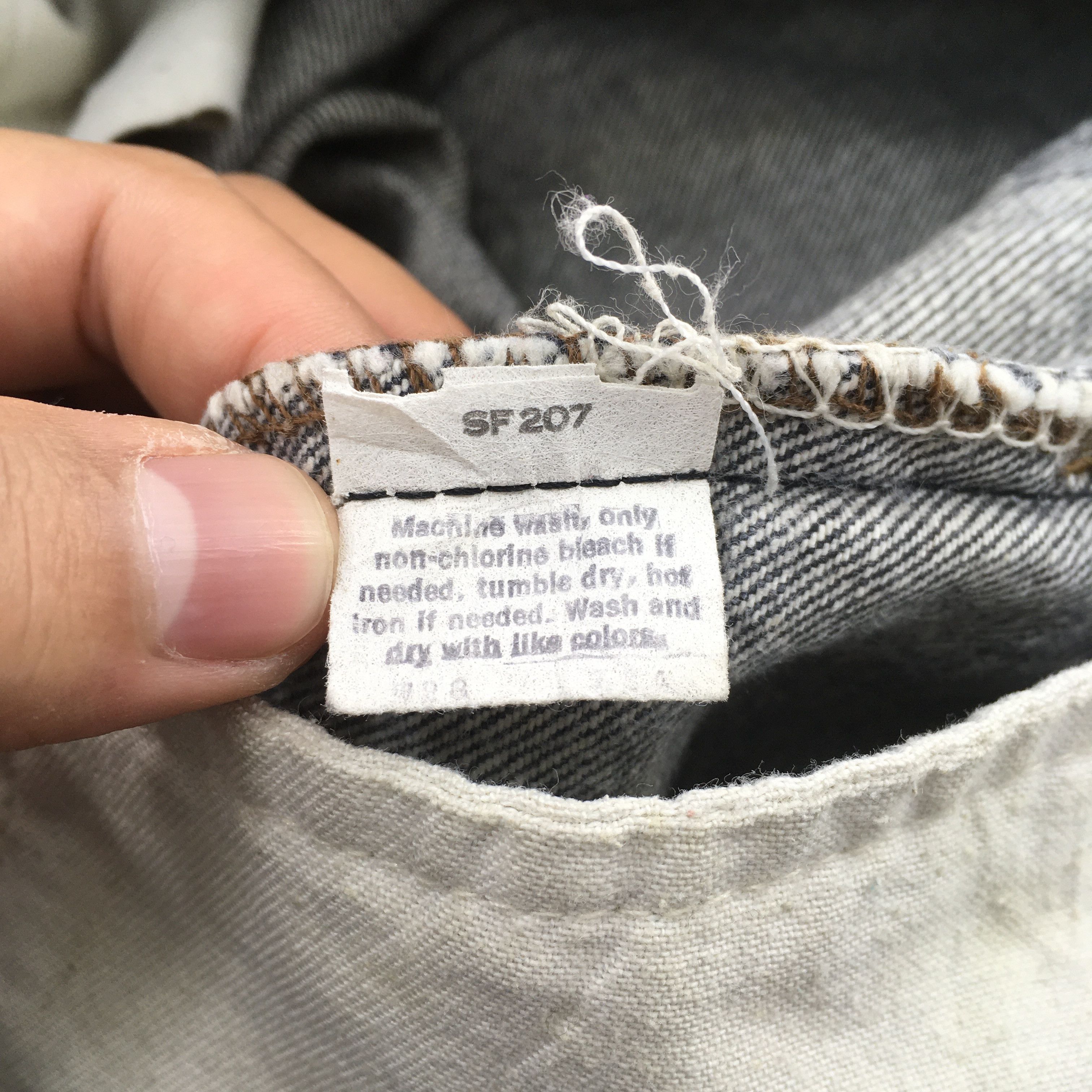 Levi's Size 26x28 Vintage 80s Levi's 501 Faded Black Jeans S130 Size 26" / US 2 / IT 38 - 13 Thumbnail