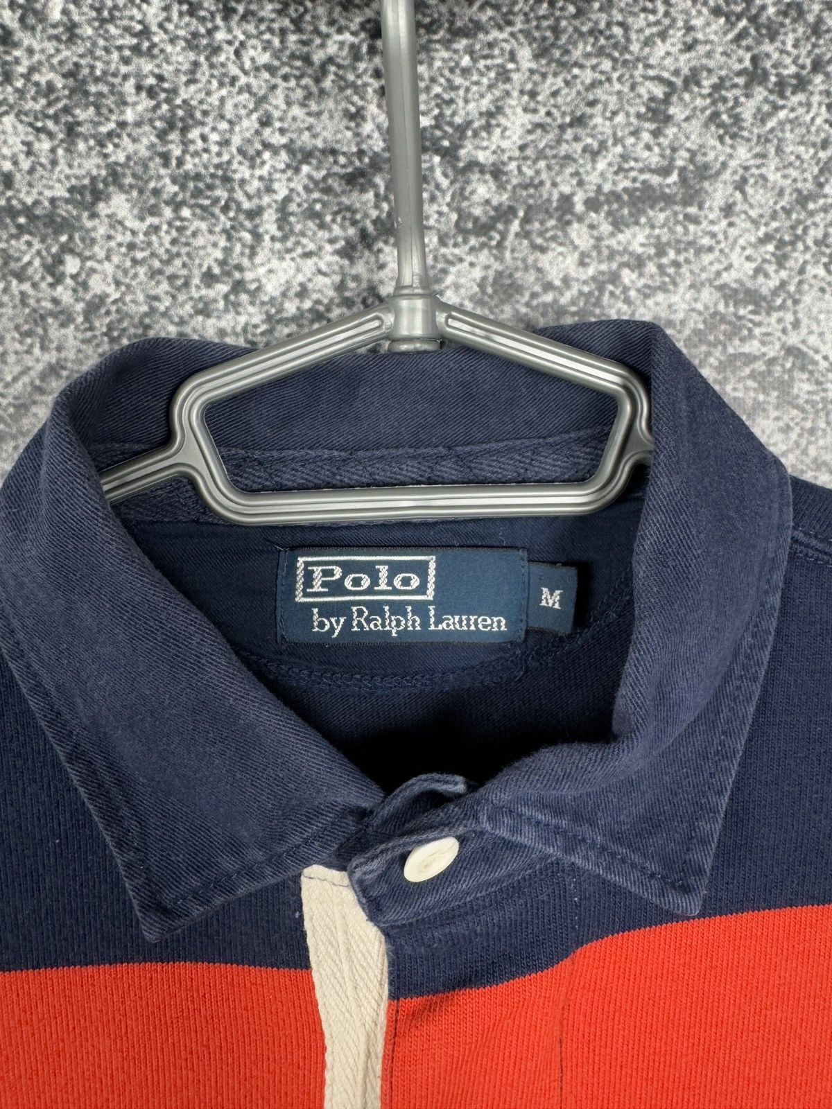 Polo Ralph Lauren Men’s Ralph Lauren Vintage Rugby Shirt Striped Luxury Size M Size US M / EU 48-50 / 2 - 7 Thumbnail
