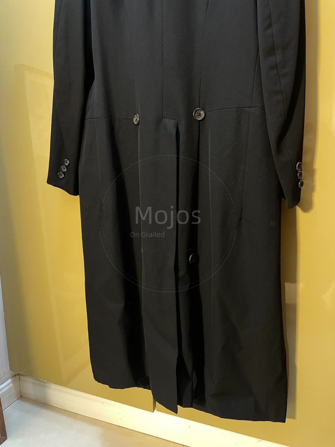 Yohji Yamamoto Yohji Yamamoto Pour Homme 94AW Velvet Neck Trench Coat-2508 Size US M / EU 48-50 / 2 - 6 Thumbnail