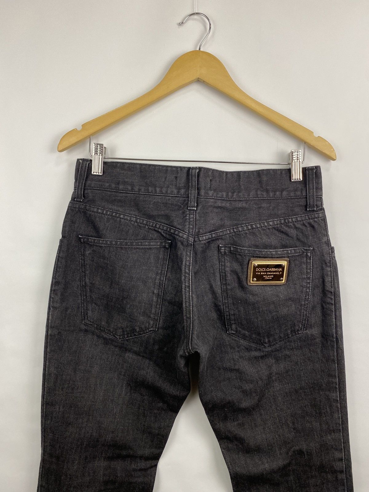Dolce & Gabbana Dolce Gabbana Via San Damiano 7 Milano Italia Denim Jeans Size 30" / US 8 / IT 44 - 4 Thumbnail